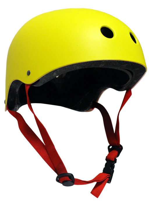Skateboard Helmet Elbow/Knee/Wrist Pad Combo Skateboarding Skate Park Safety Kit Yellow Helmet Large Pads - Image 2