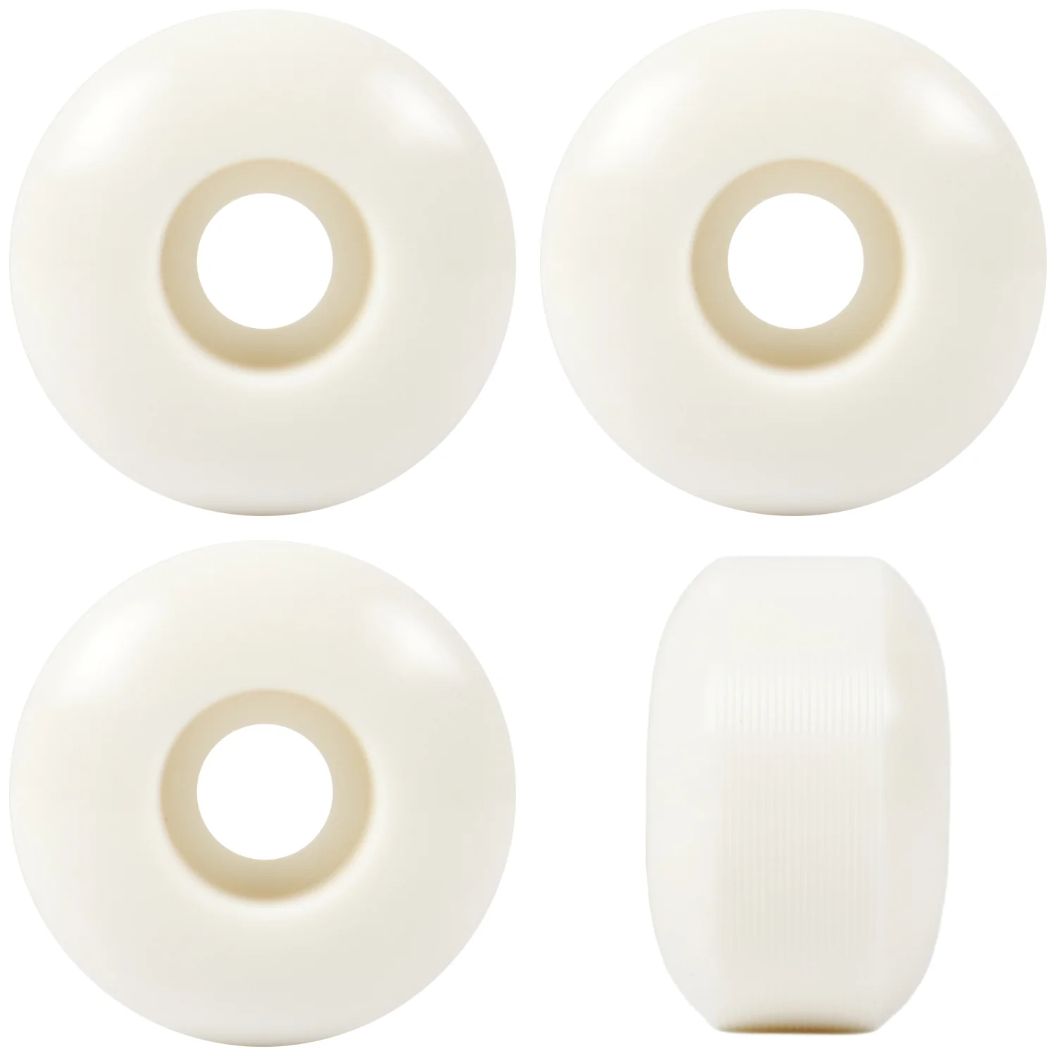 Skateboard Wheels 54mm x 32mm White 97A