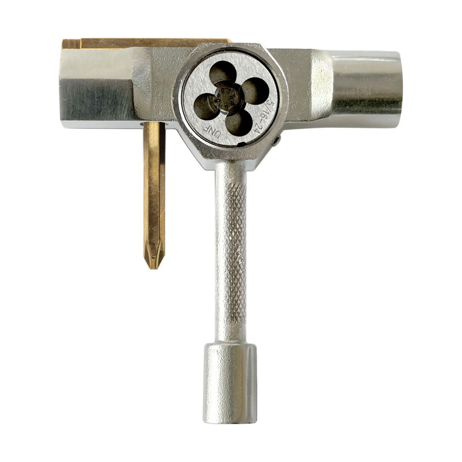 Slappy Skateboard ST1 Tool with Rethreader Silver - Image 2