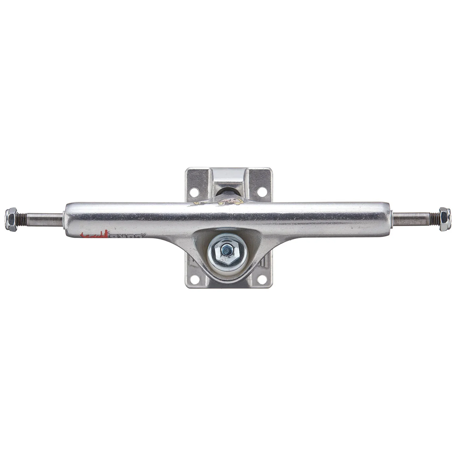Slappy Skateboard Trucks 8.5" ST1 Inverted Curb Killer Silver - Image 5