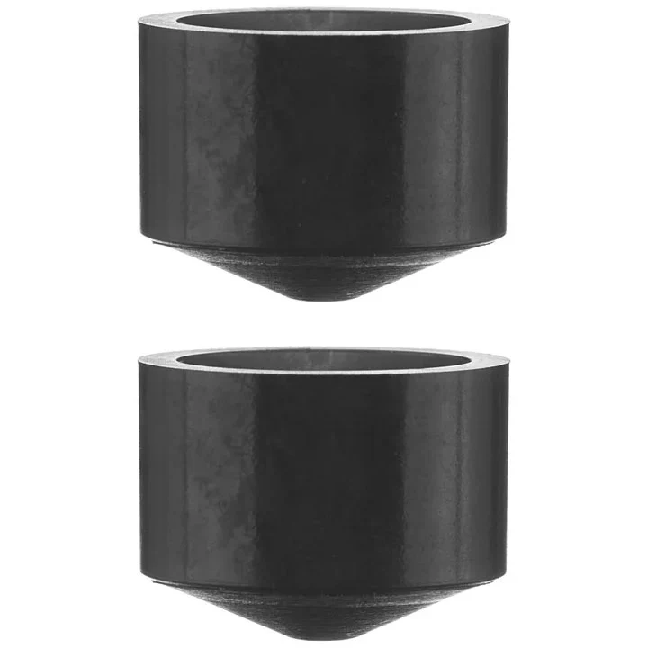 Slappy Skateboard Trucks Pivot Cups 2-Pack Black with Sticker - Image 2