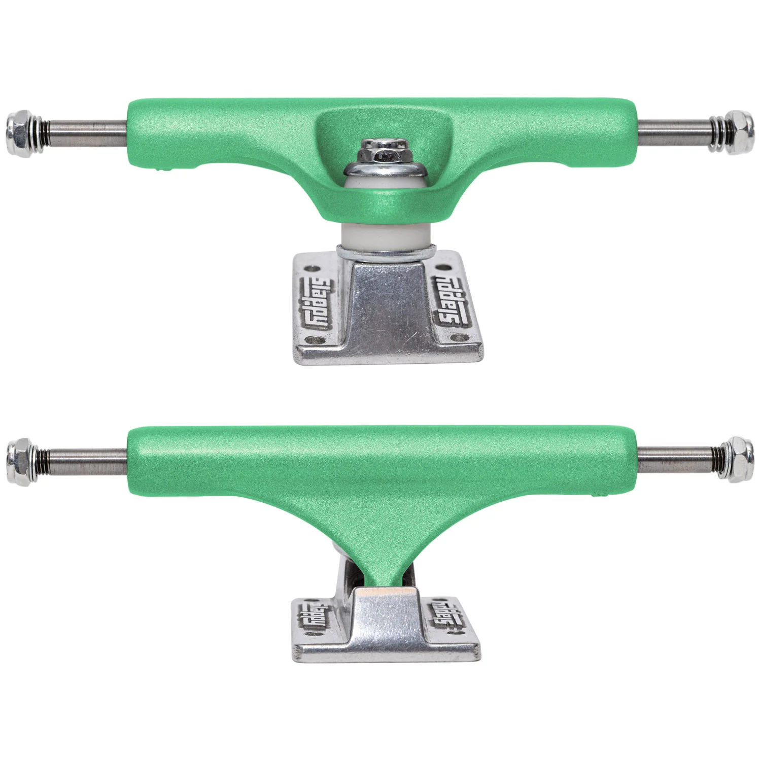 Slappy Skateboard Trucks ST1 Classic Painted 8.25" Mint/Polished (Pair)