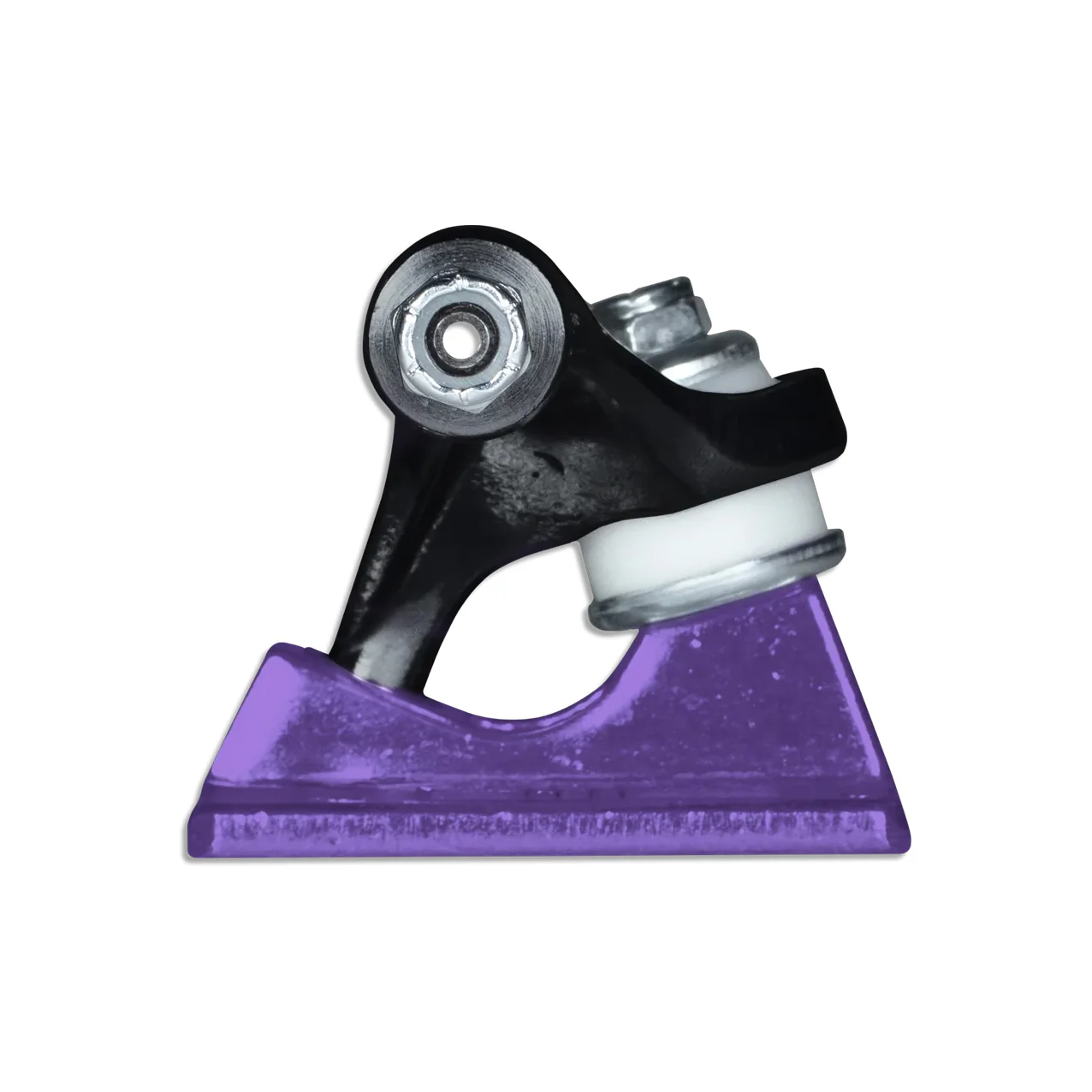 Slappy Skateboard Trucks ST1 Hollow Bam Margera Black/Purple 8.5" - Image 5