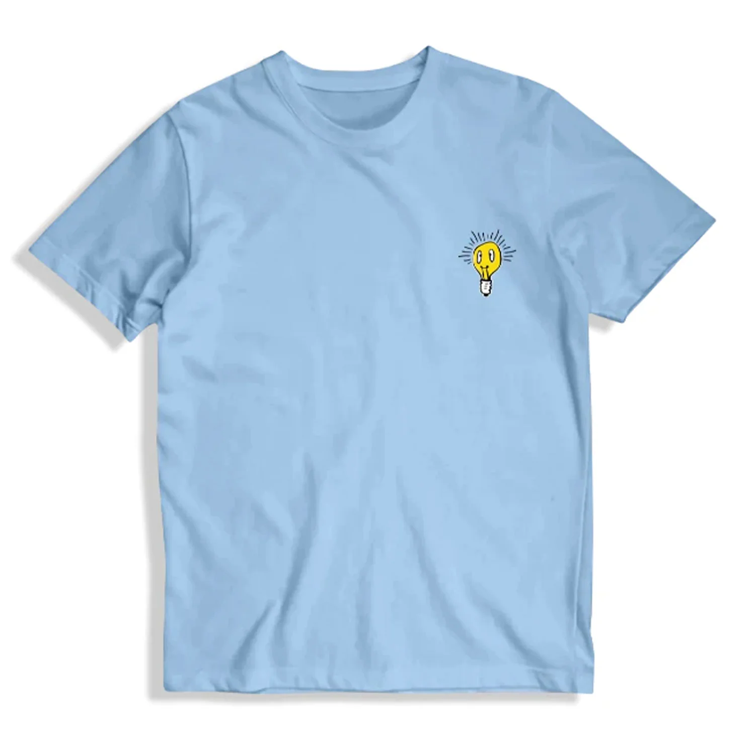 Slappy Trucks Skateboard Shirt Praise Light Blue - Image 2