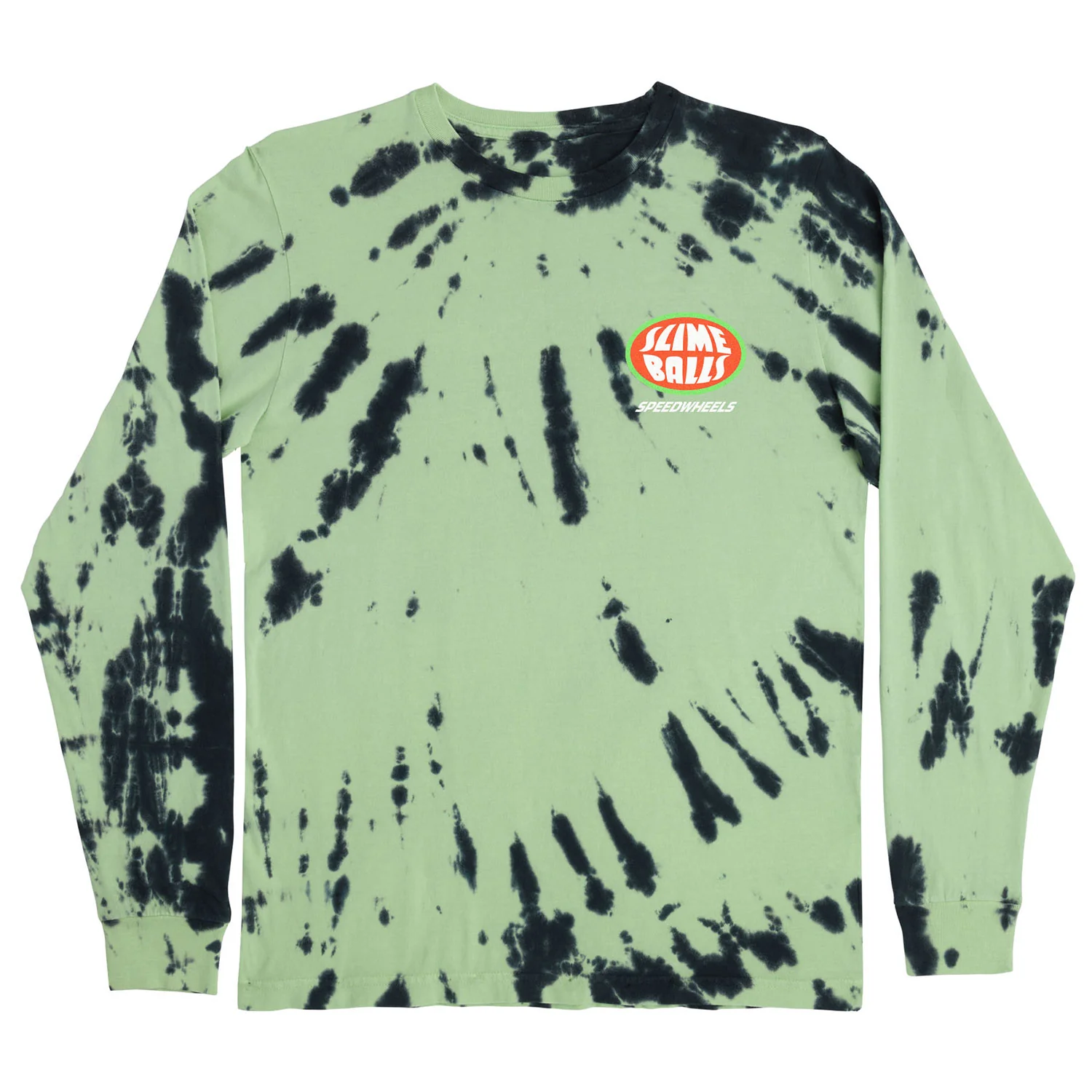 Slime Balls Skateboard Wheels Longsleeve Shirt Screamer Tiger Puke - Image 2