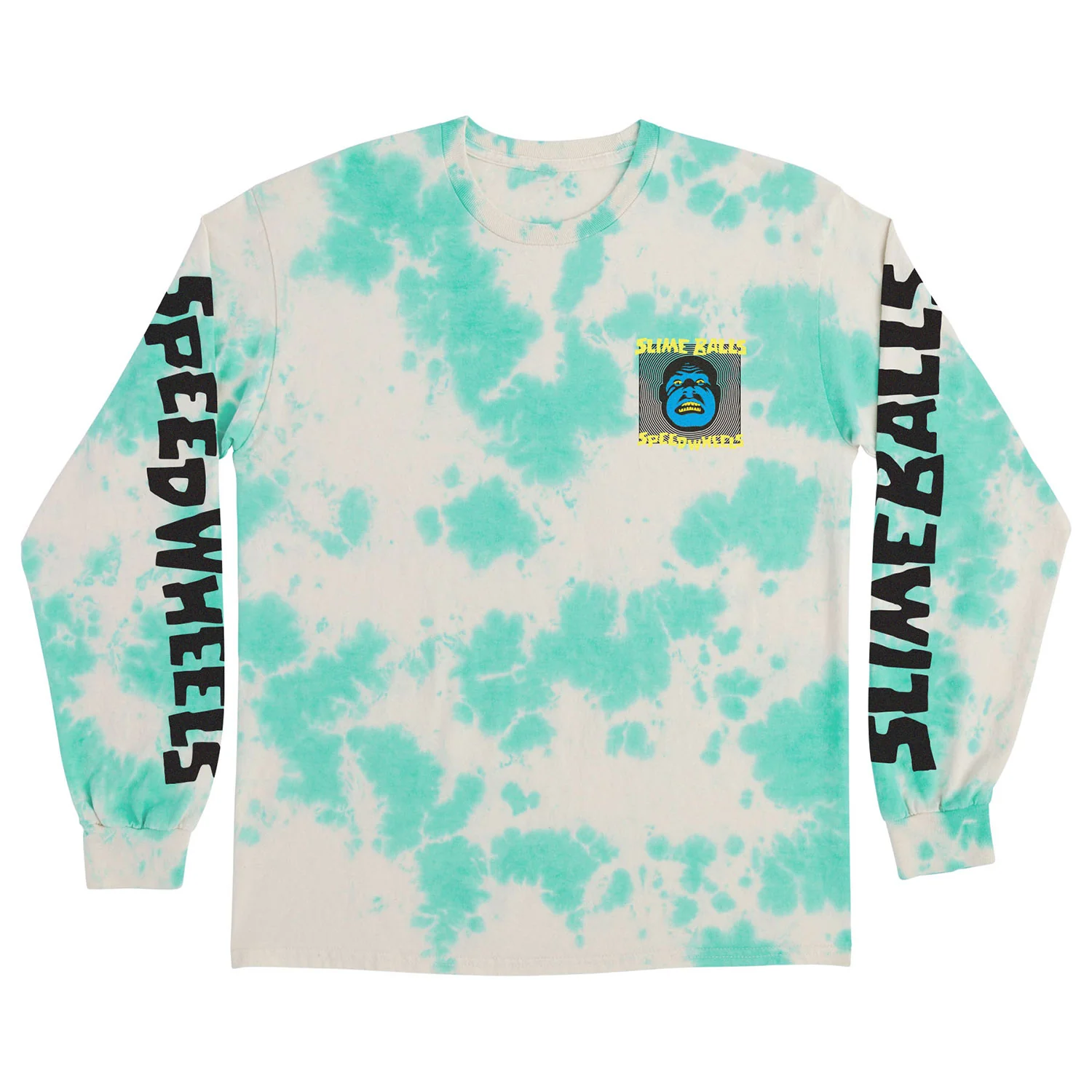 Slime Balls Skateboard Wheels Longsleeve Shirt Speed Freak Brain Floss - Image 2