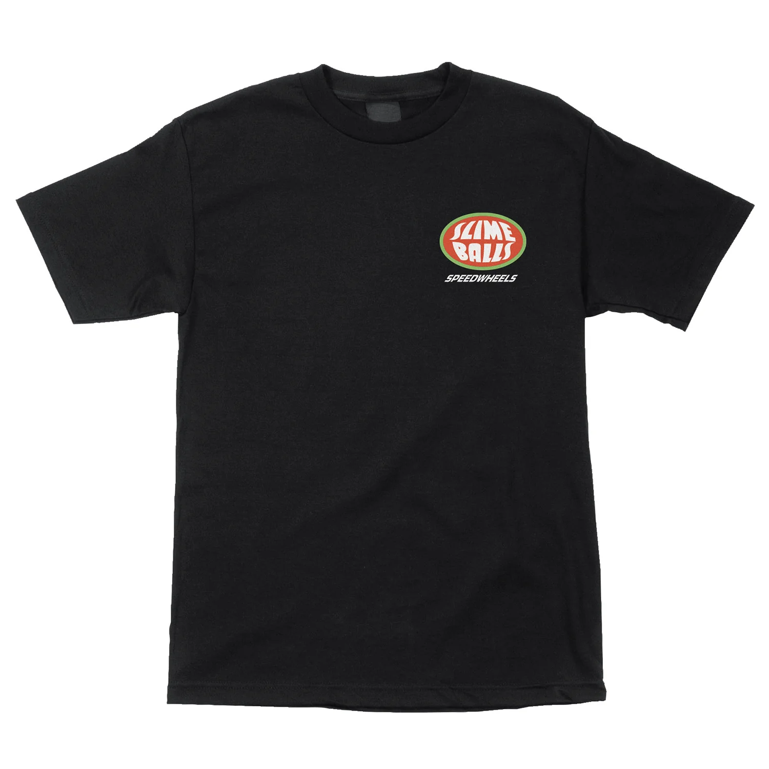 Slime Balls Skateboards Shirt Screamer Black - Image 2