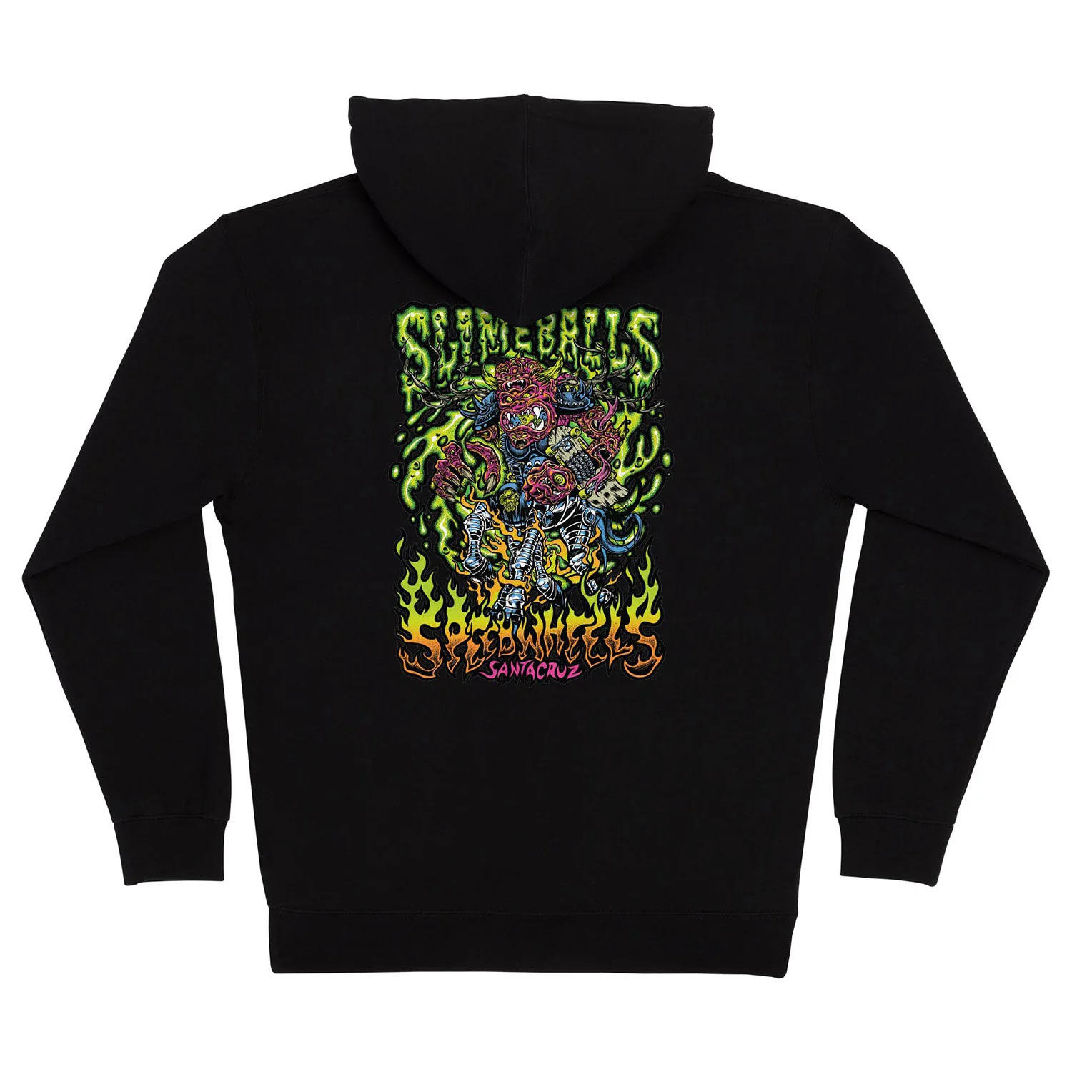 Slime Balls Wheels Hoody Dirty Donny OG Slime Pullover Black