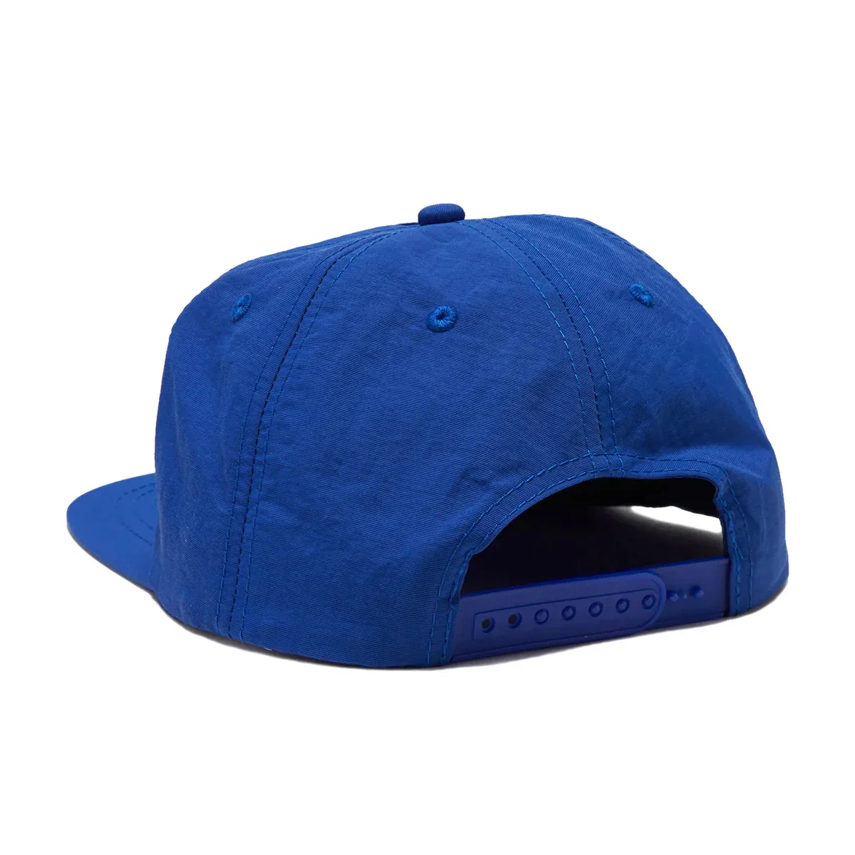 Snot Wheel Co. Hat Booger Logo 5-Panel Nylon Snapback Blue - Image 2
