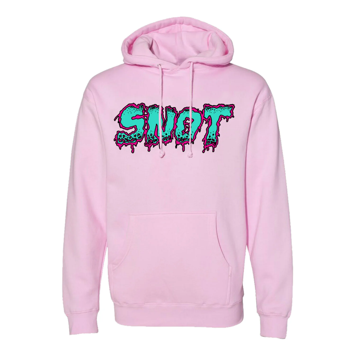 Snot Wheel Co. Hoody Meltdown Pale Pink