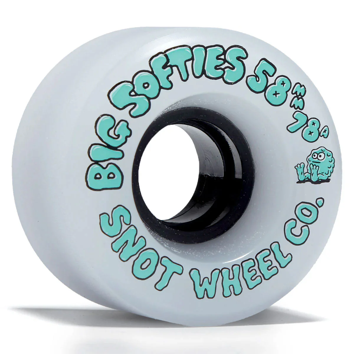 Snot Wheel Co. Skateboard Wheels 58mm Big Softies 78A Natural - Image 2