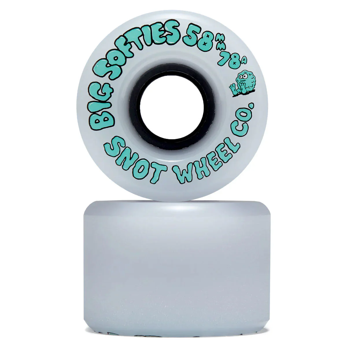 Snot Wheel Co. Skateboard Wheels 58mm Big Softies 78A Natural - Image 3