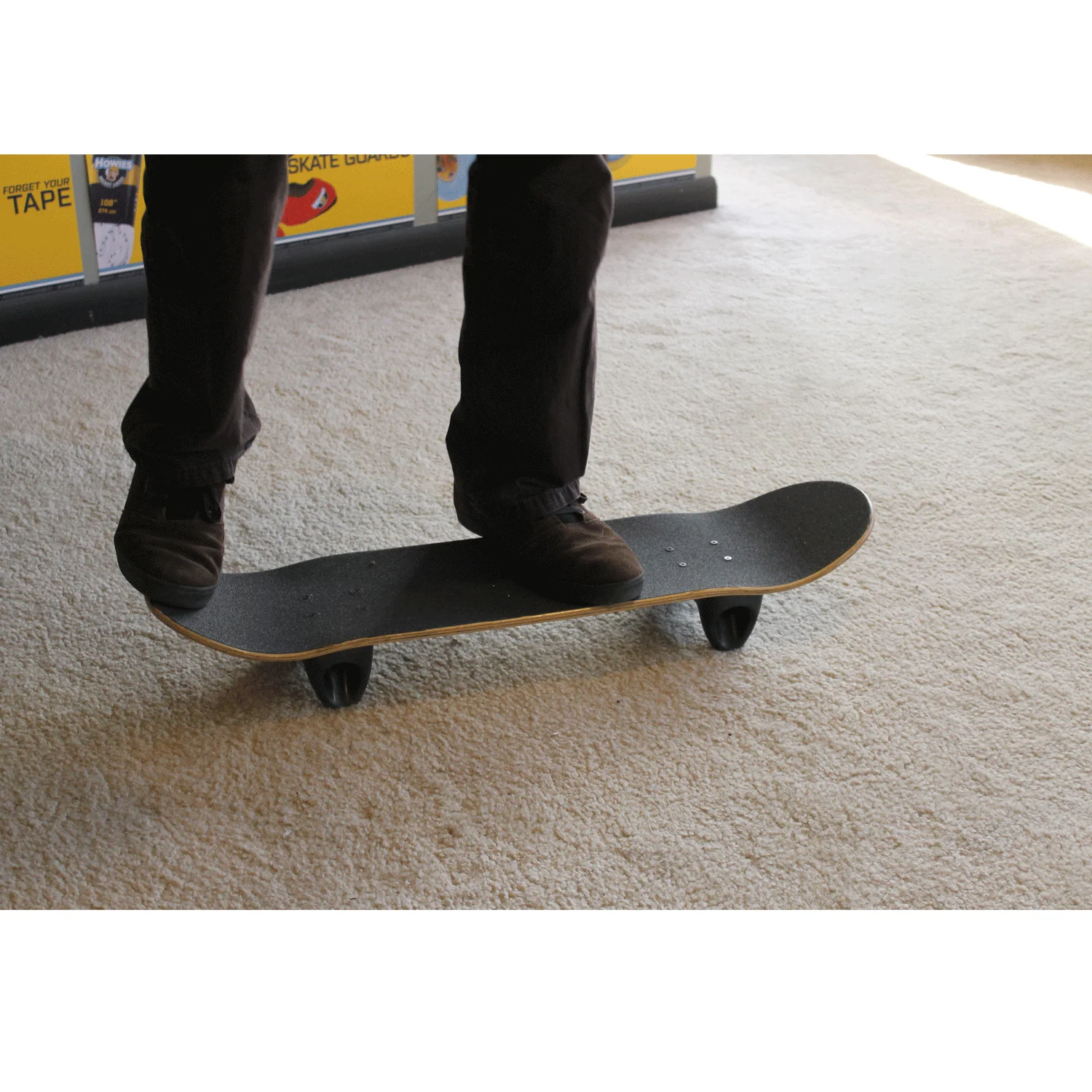 Softrucks Practice Complete - 7.75" Dipped White Deck / Black Trucks - Image 5