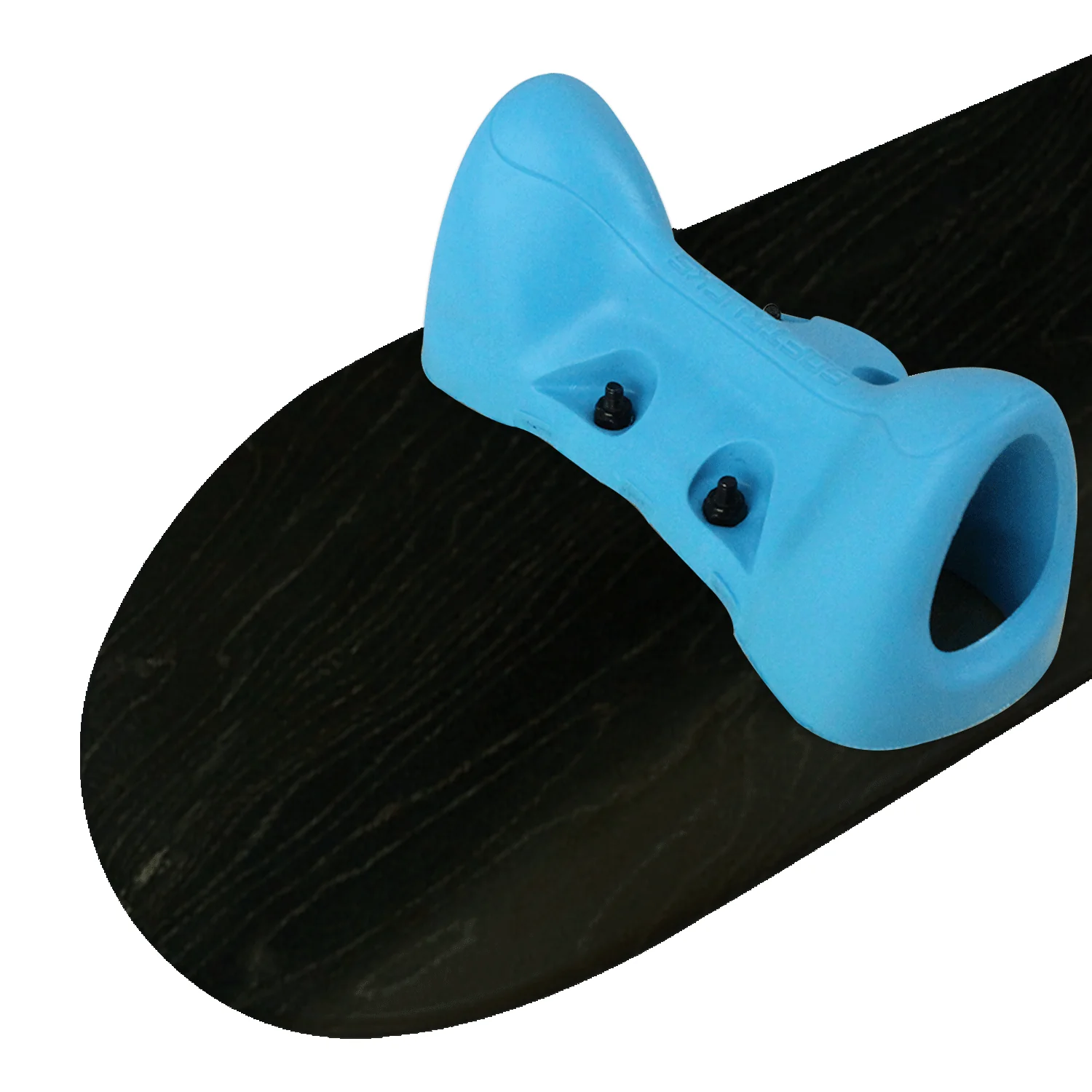Softrucks Practice Complete - 8.0" Stained Black Deck / Blue Trucks - Image 2
