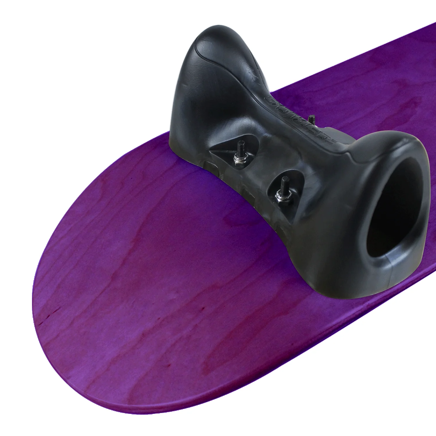 Softrucks Practice Complete - 8.0" Stained Purple Deck / Black Trucks - Image 2