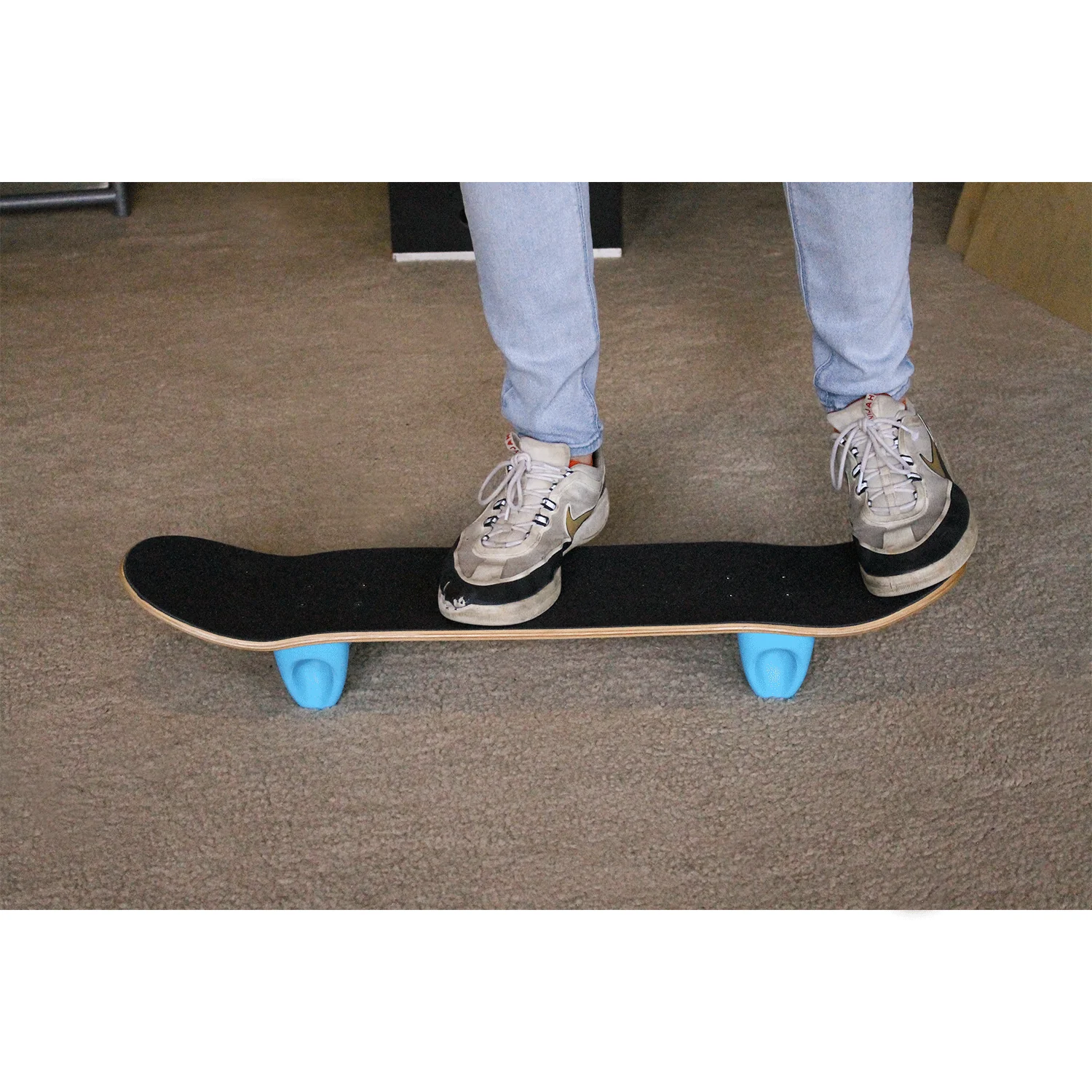 Softrucks Practice Complete - 8.0" Stained Purple Deck / Blue Trucks - Image 5