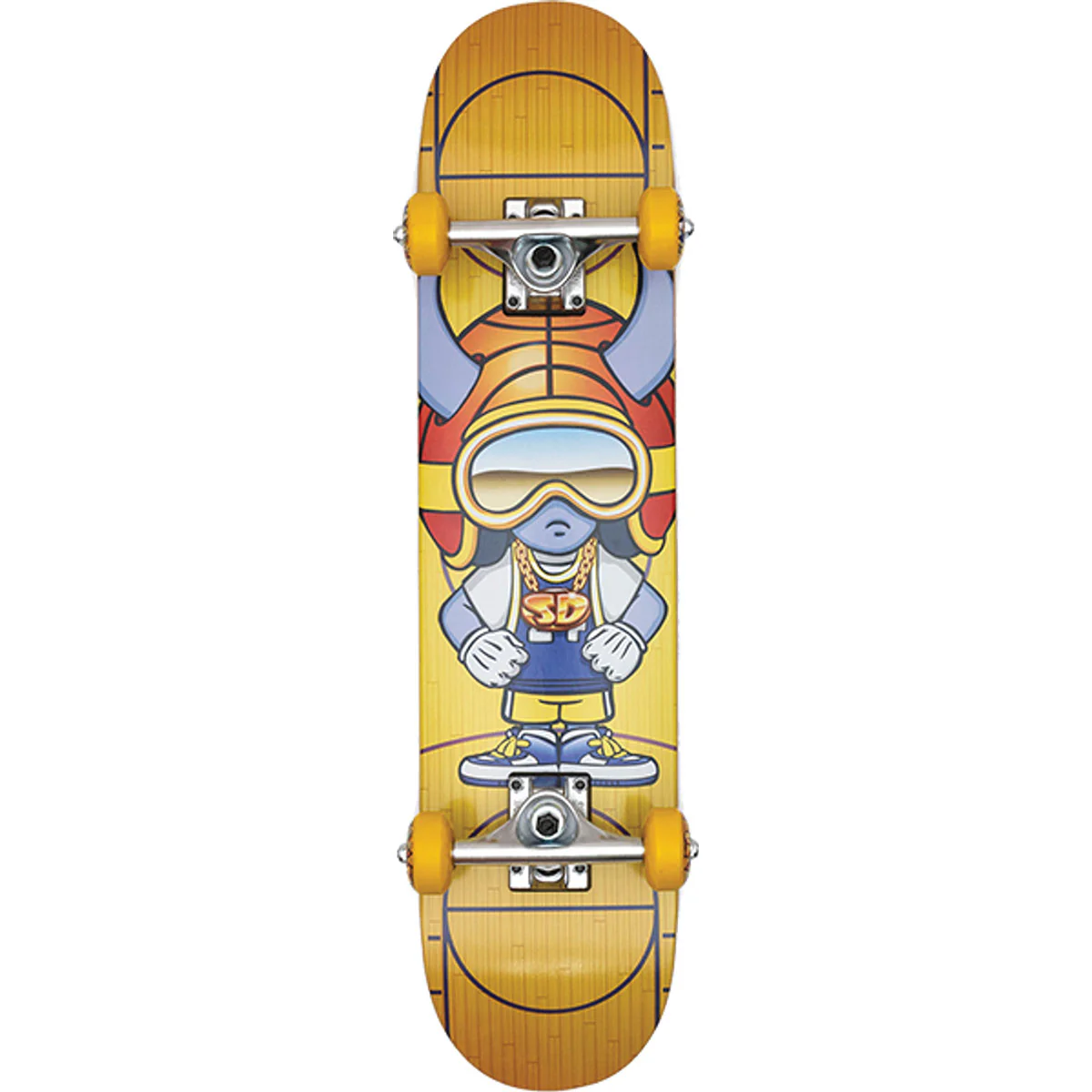 Speed Demons Skateboard Complete Baller Soft Top Multi 7.25"