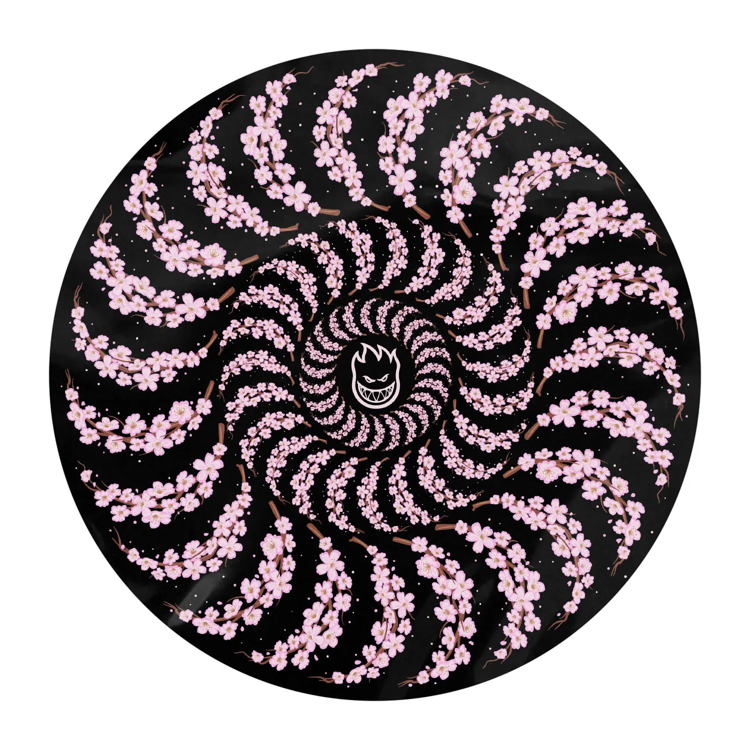 Spitfire Skateboard Cherry Blossom Sticker 4"