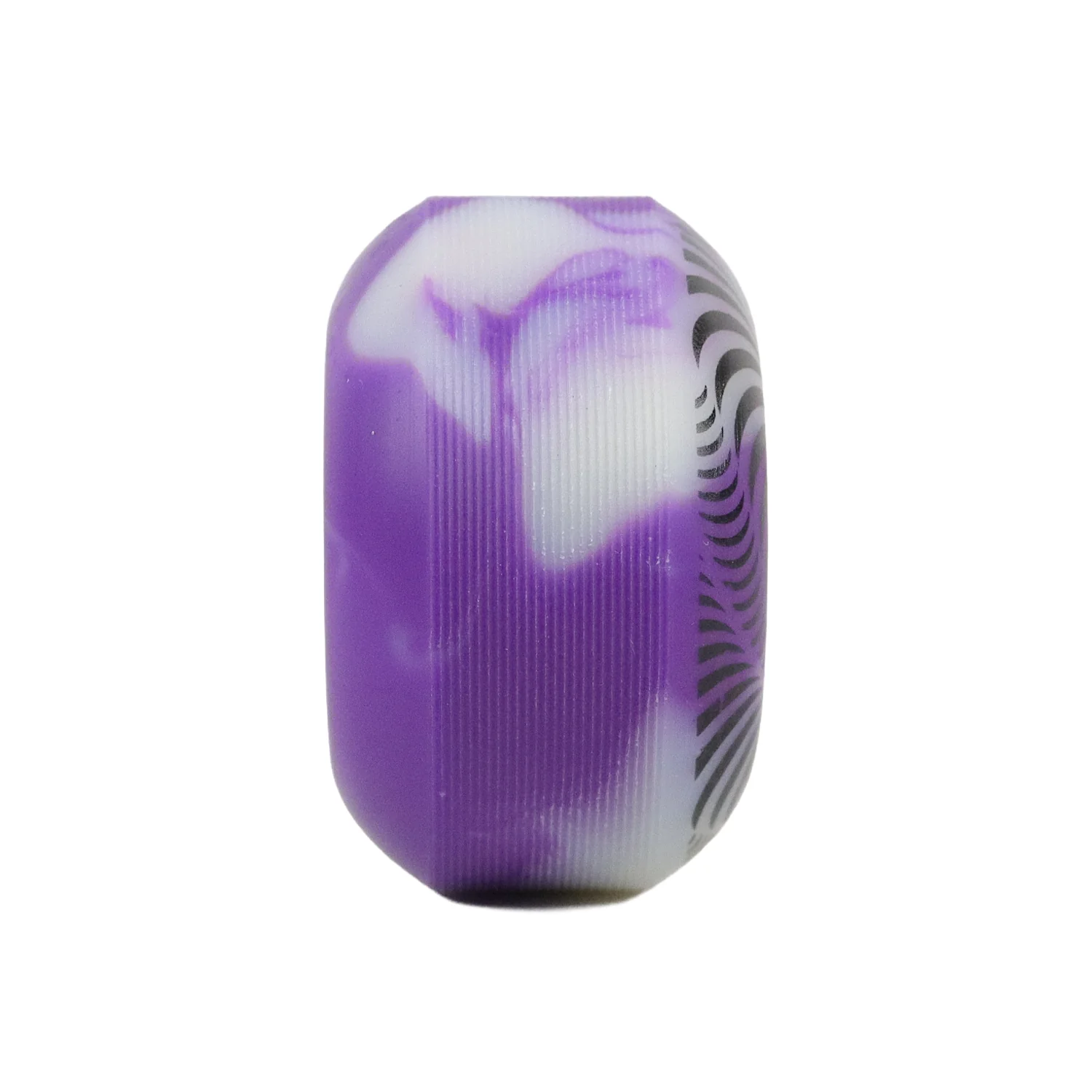 Spitfire Skateboard Wheels 50mm Flashpoint Classic Purple/White Swirl - Image 4