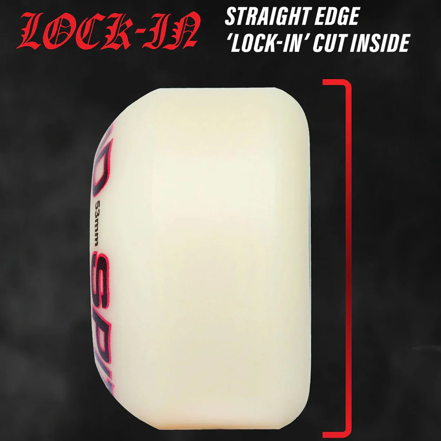 Spitfire Skateboard Wheels 52mm F4 99A Ishod Lock-In Classic Natural - Image 3