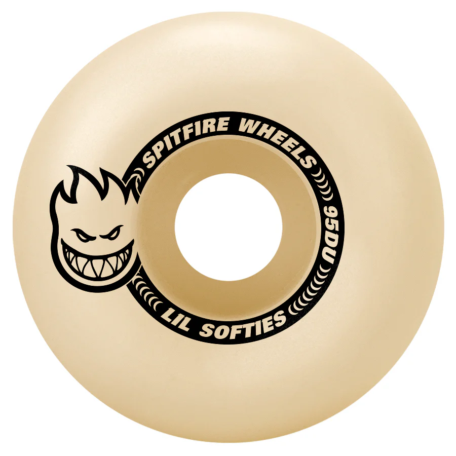 Spitfire Skateboard Wheels 53mm F4 95A Lil Softies Classic Natural - Image 2