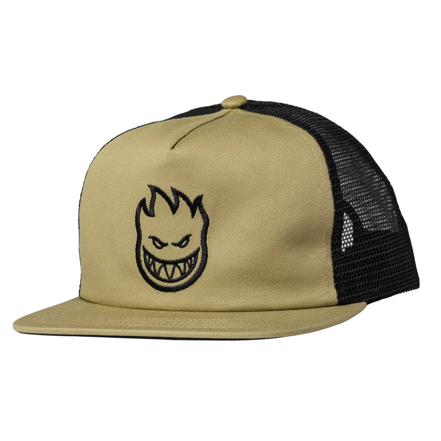 Spitfire Skateboard Wheels Hat Bighead Snapback Tan/Black