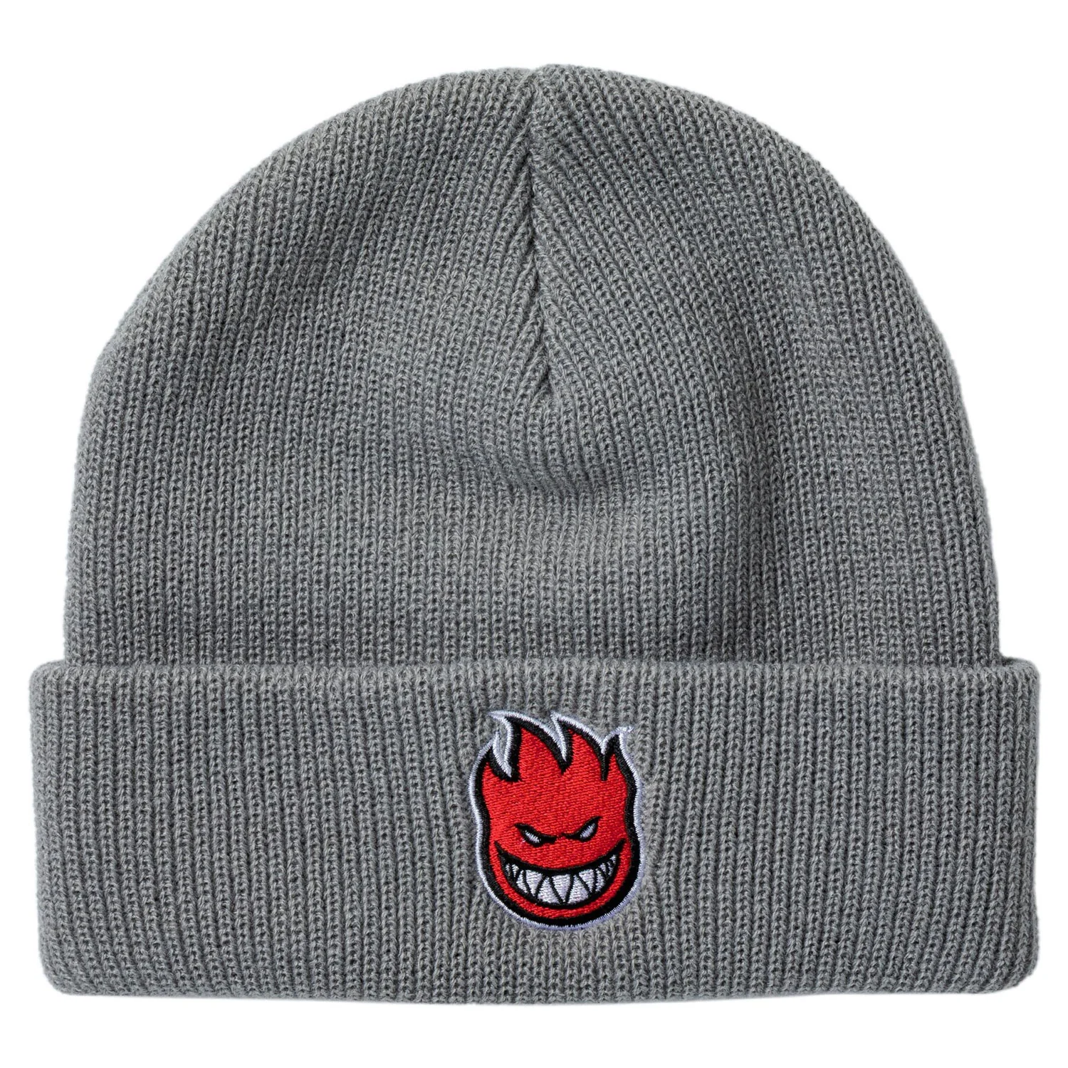 Spitfire Wheels Beanie Bighead Fill Cuff Grey/Red Grey