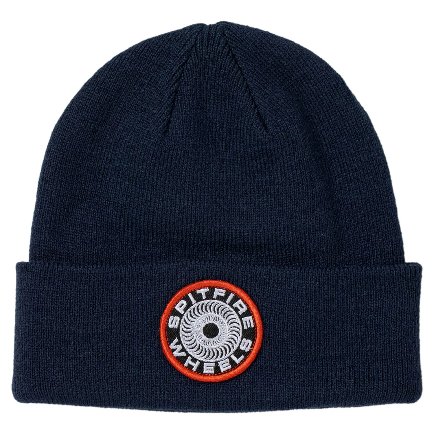 Spitfire Wheels Beanie Classic 87 Swirl Patch Cuff Navy/Black/Red