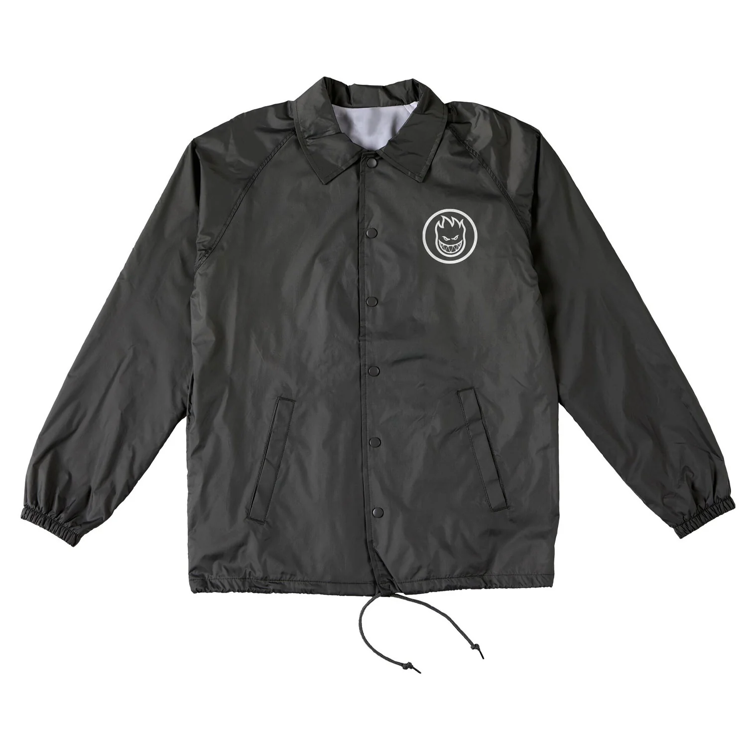 Spitfire Wheels Coat Arson Department Windbreaker Jacket Black/White - Image 2