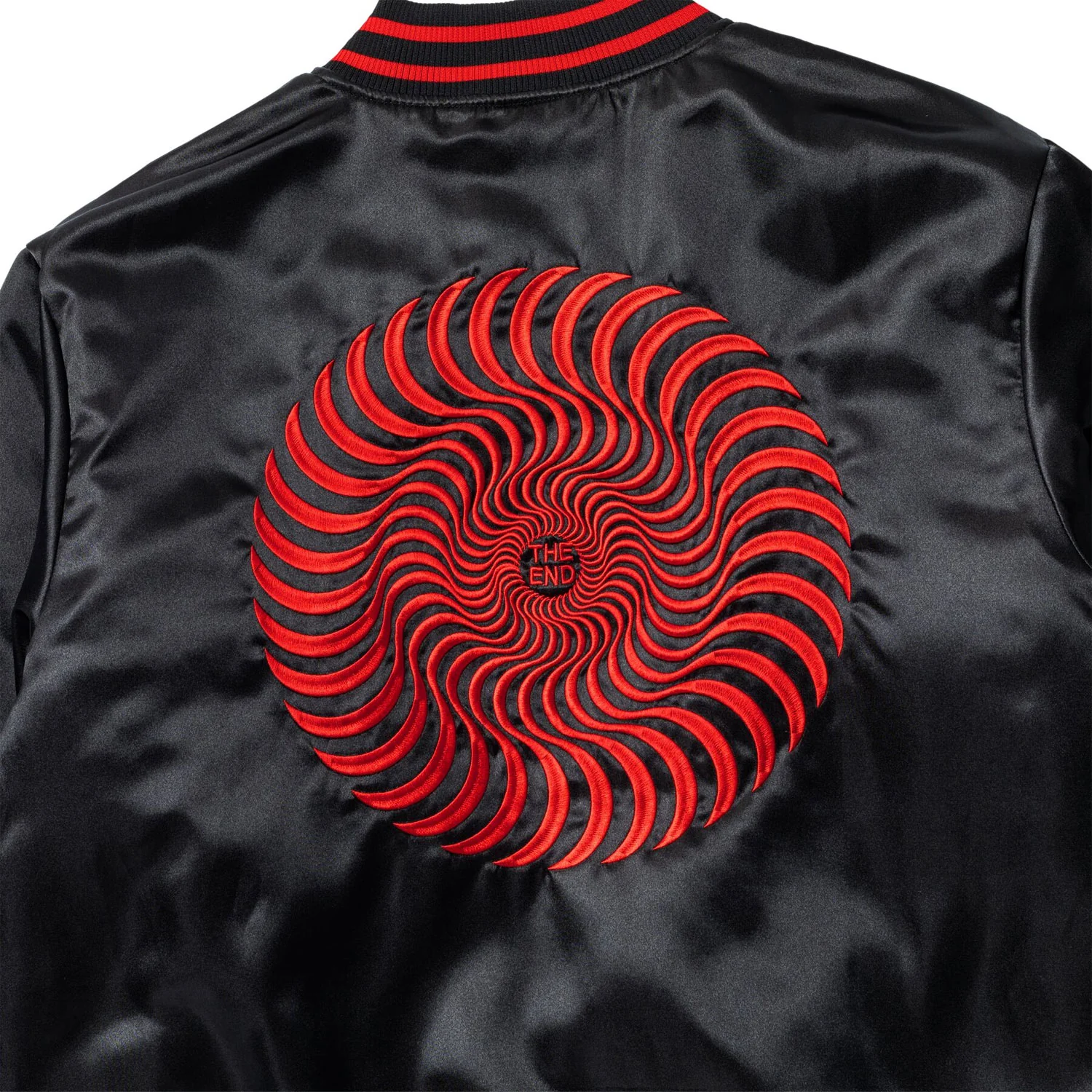 Spitfire Wheels Coat Spitball Jacket Black/Red Black - Image 4