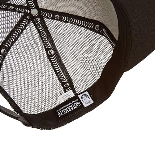 Spitfire Wheels Hat Bighead Fill Trucker Snapback White/Black - Image 3