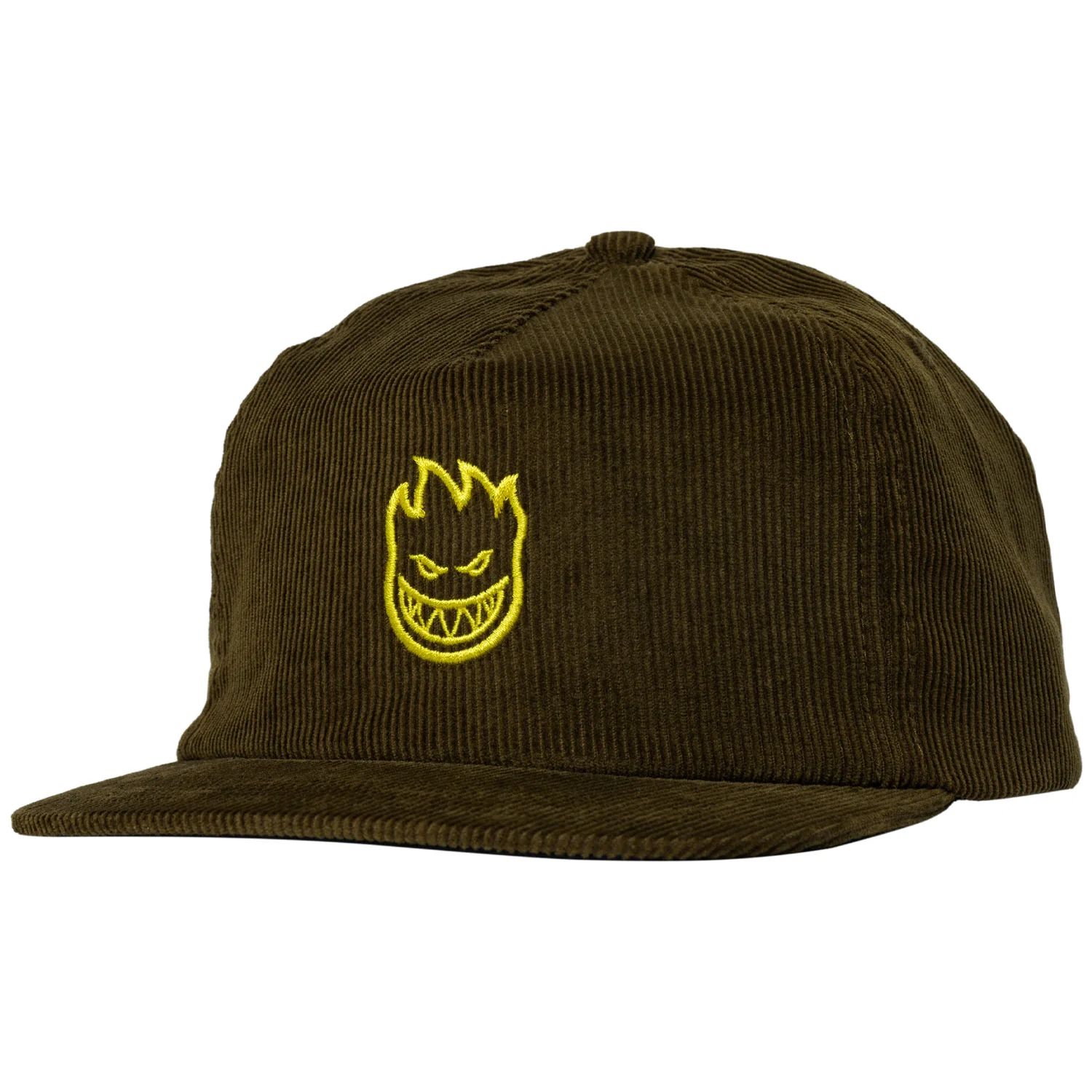 Spitfire Wheels Hat Bighead Snapback Brown/Gold