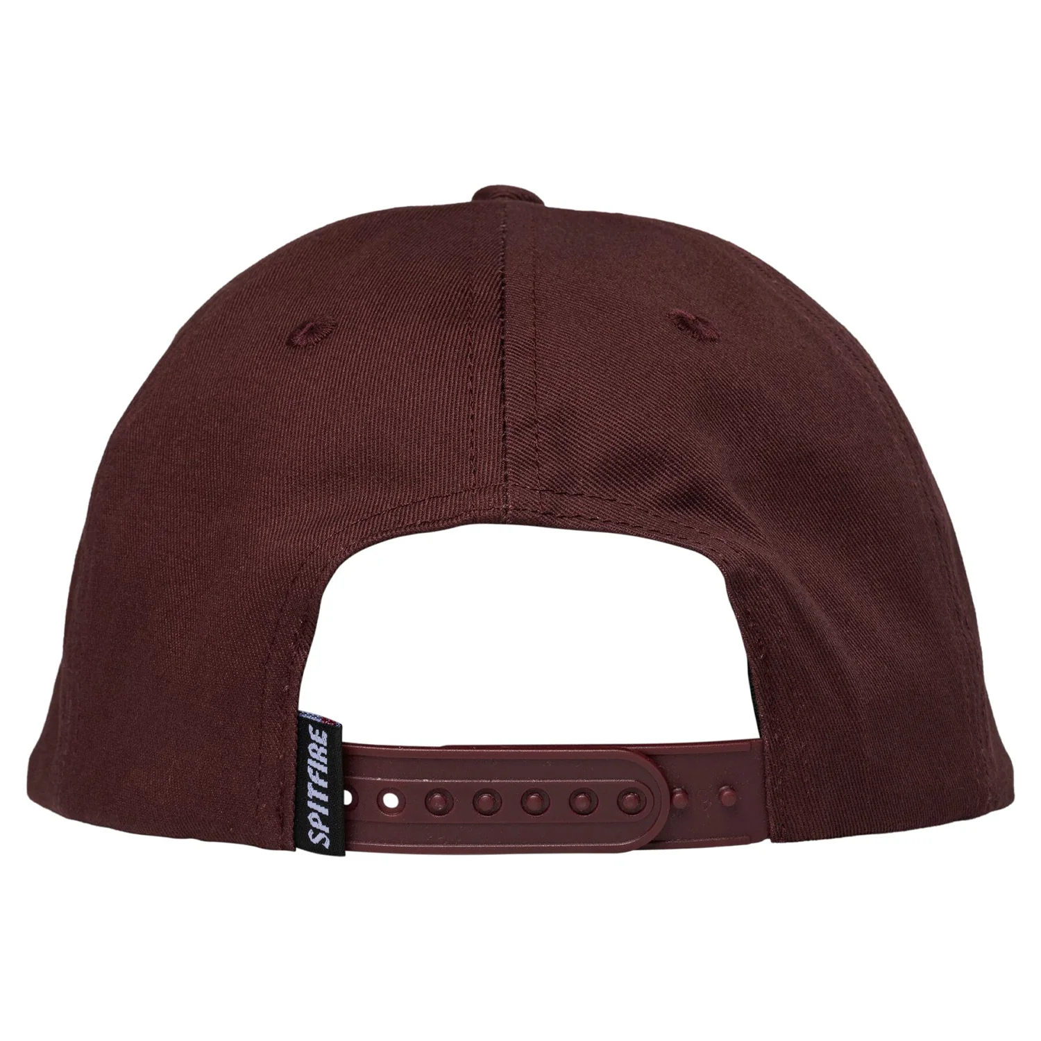 Spitfire Wheels Hat Bighead Snapback Dark Red/Black Red - Image 2