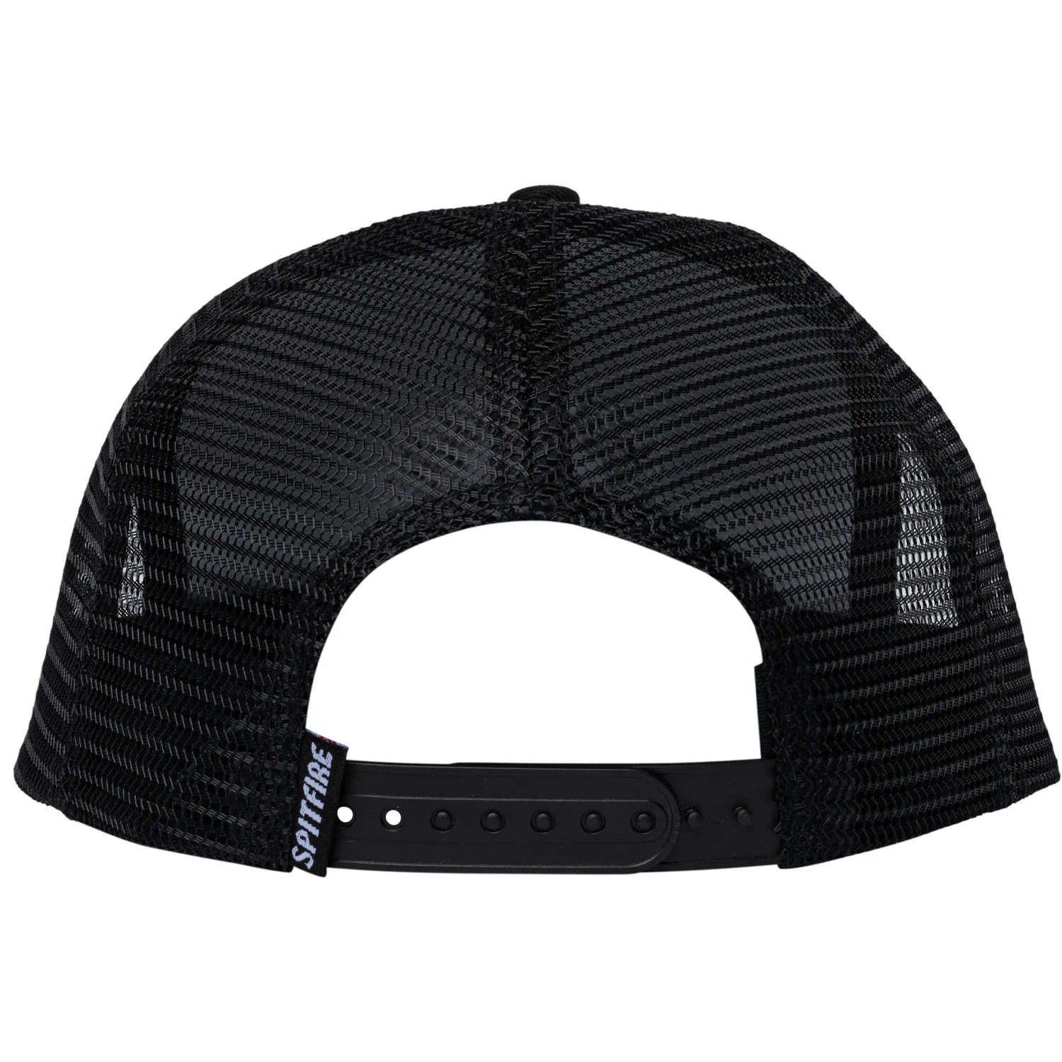 Spitfire Wheels Hat Burnout Snapback Black/White/Red - Image 2