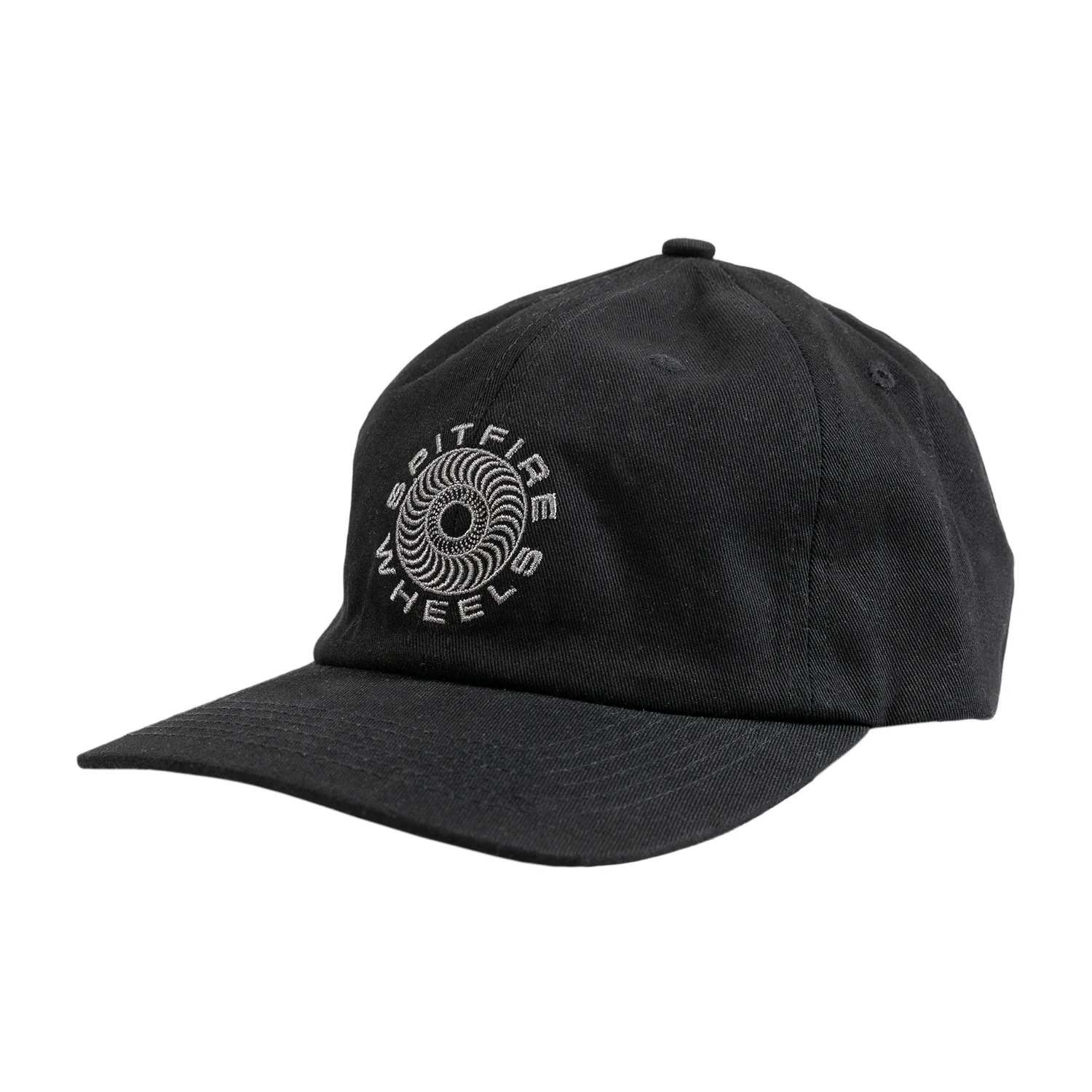 Spitfire Wheels Hat Classic 87 Swirl Strapback Black/Grey