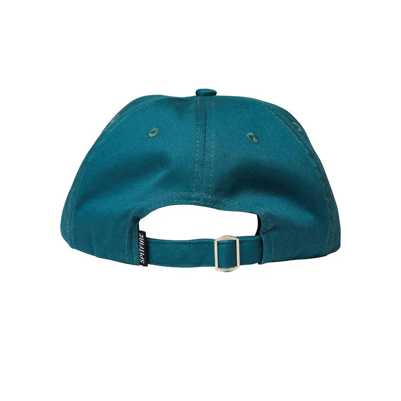 Spitfire Wheels Hat Classic 87 Swirl Strapback Blue/Yellow - Image 2