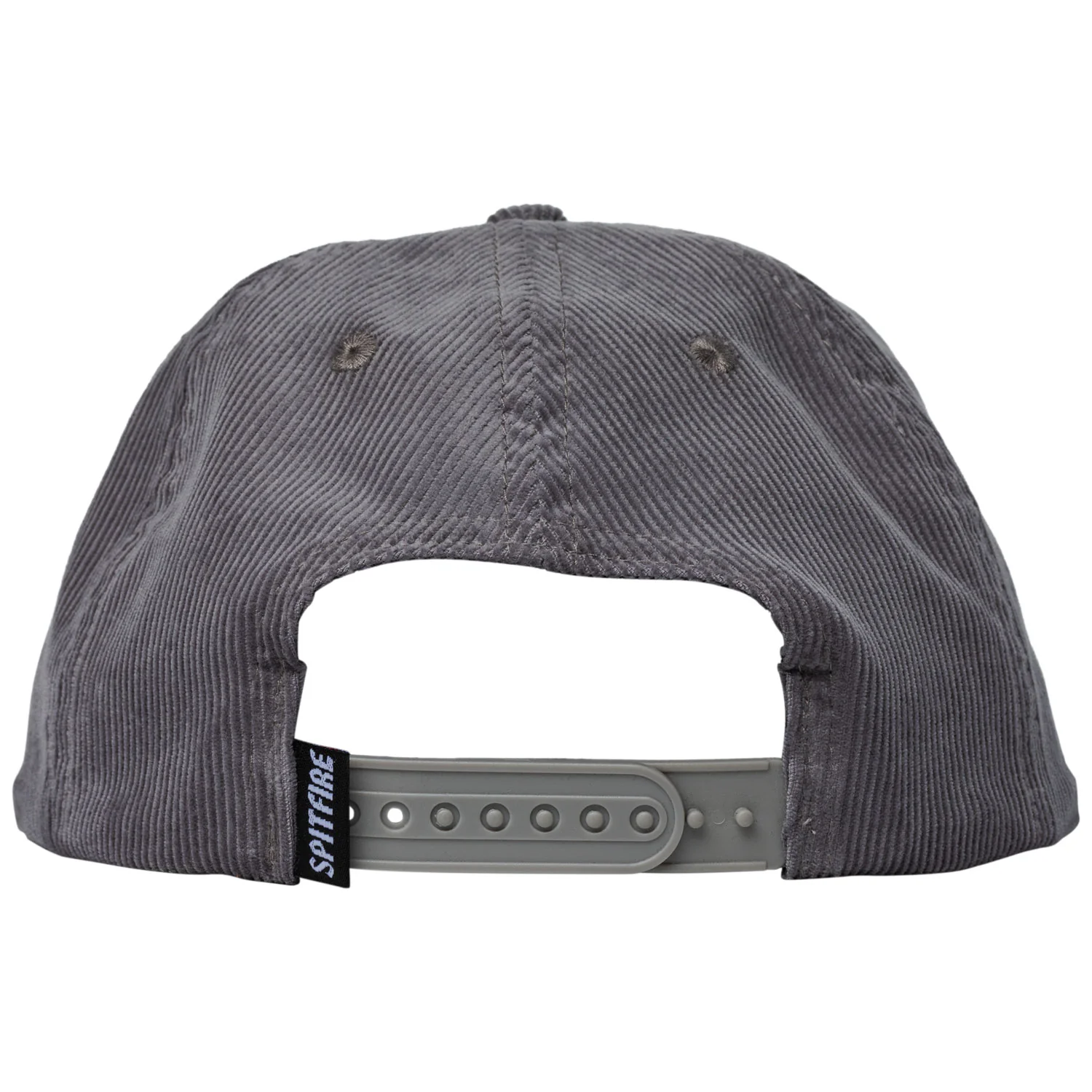 Spitfire Wheels Hat Courier Patch Snapback Charcoal/White - Image 2