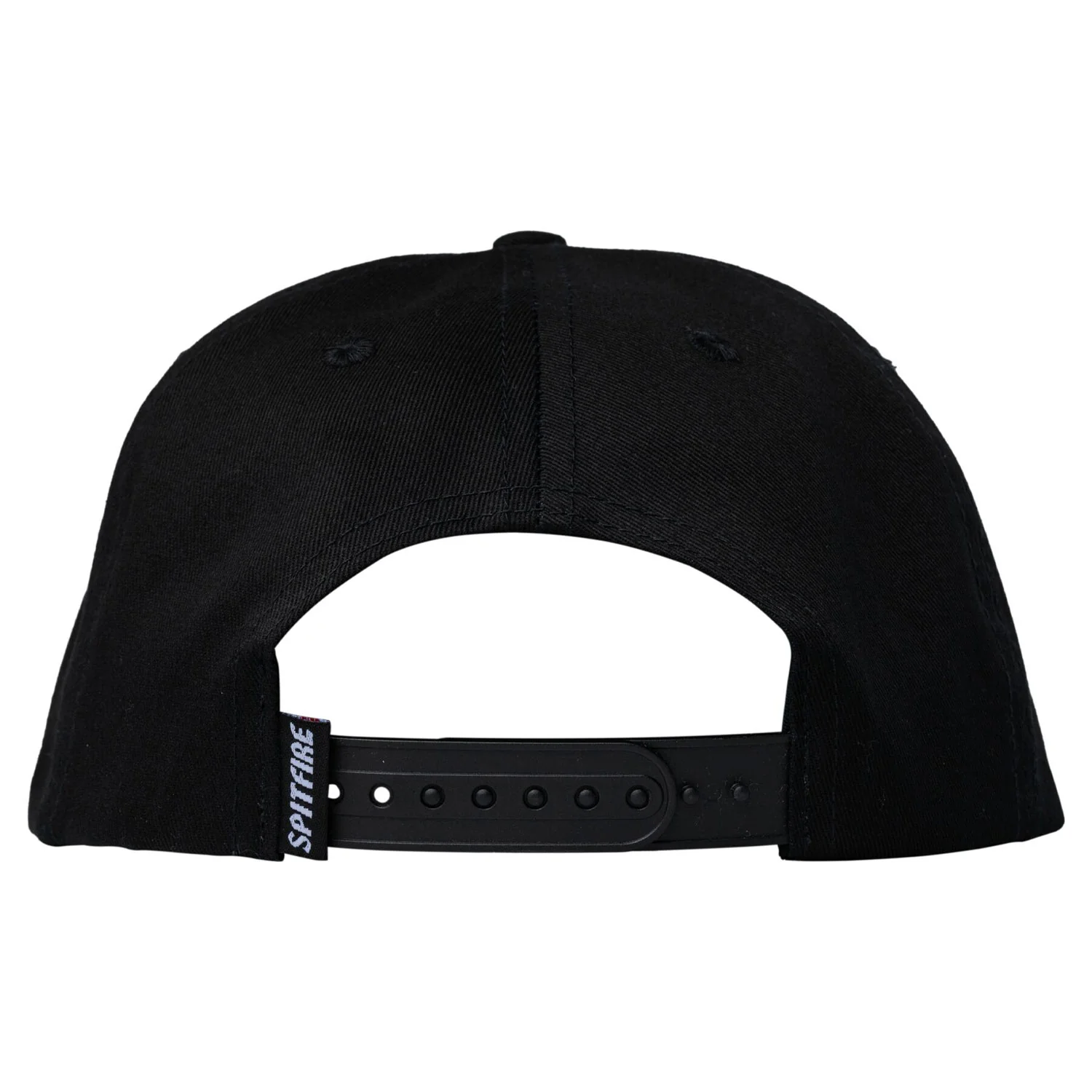 Spitfire Wheels Hat Eternal Fill Snapback Black Black - Image 2