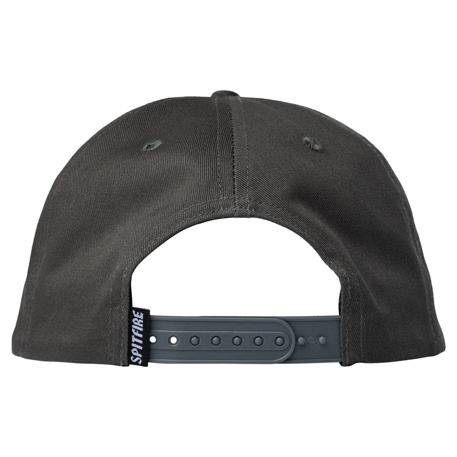 Spitfire Wheels Hat Hellfire Snapback Charcoal Grey - Image 2