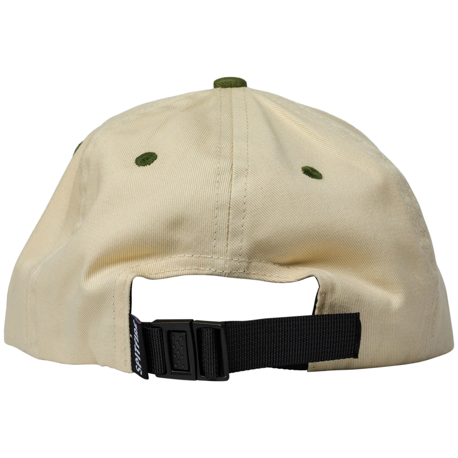 Spitfire Wheels Hat Lil Bighead Fill Strapback Natural/Olive - Image 2