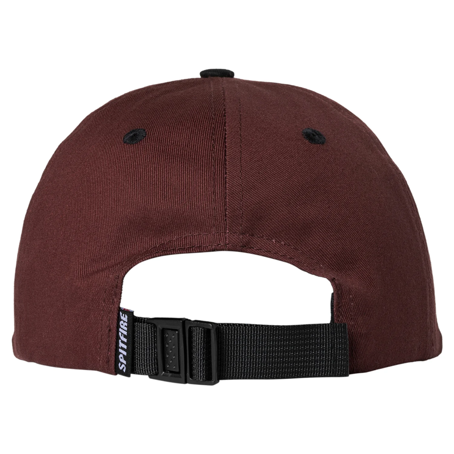 Spitfire Wheels Hat Lil Bighead Strapback Burgundy/Black - Image 2