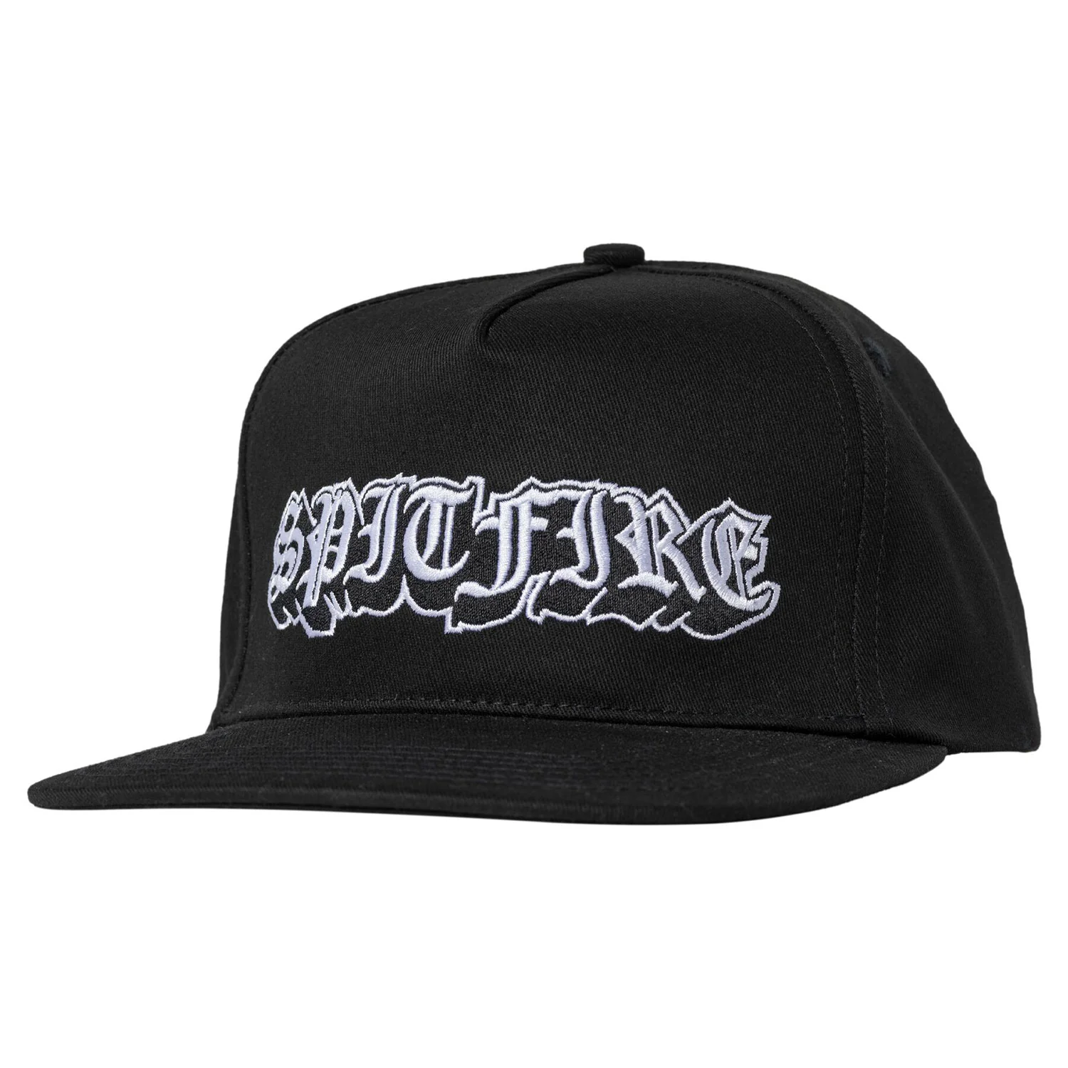 Spitfire Wheels Hat Old E Drop Snapback Black/White