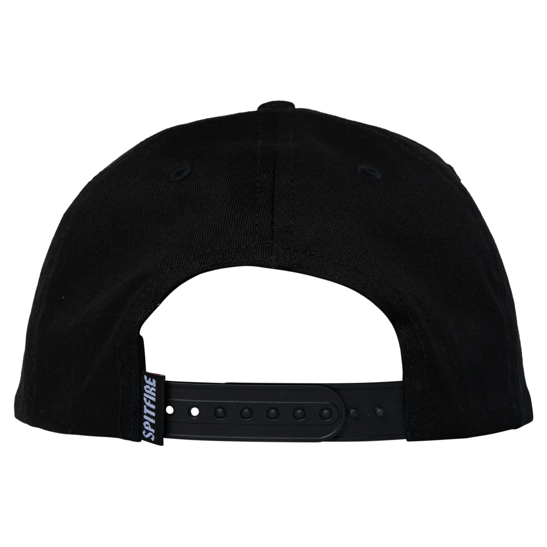 Spitfire Wheels Hat Snake Classic Snapback Black/Cream - Image 2