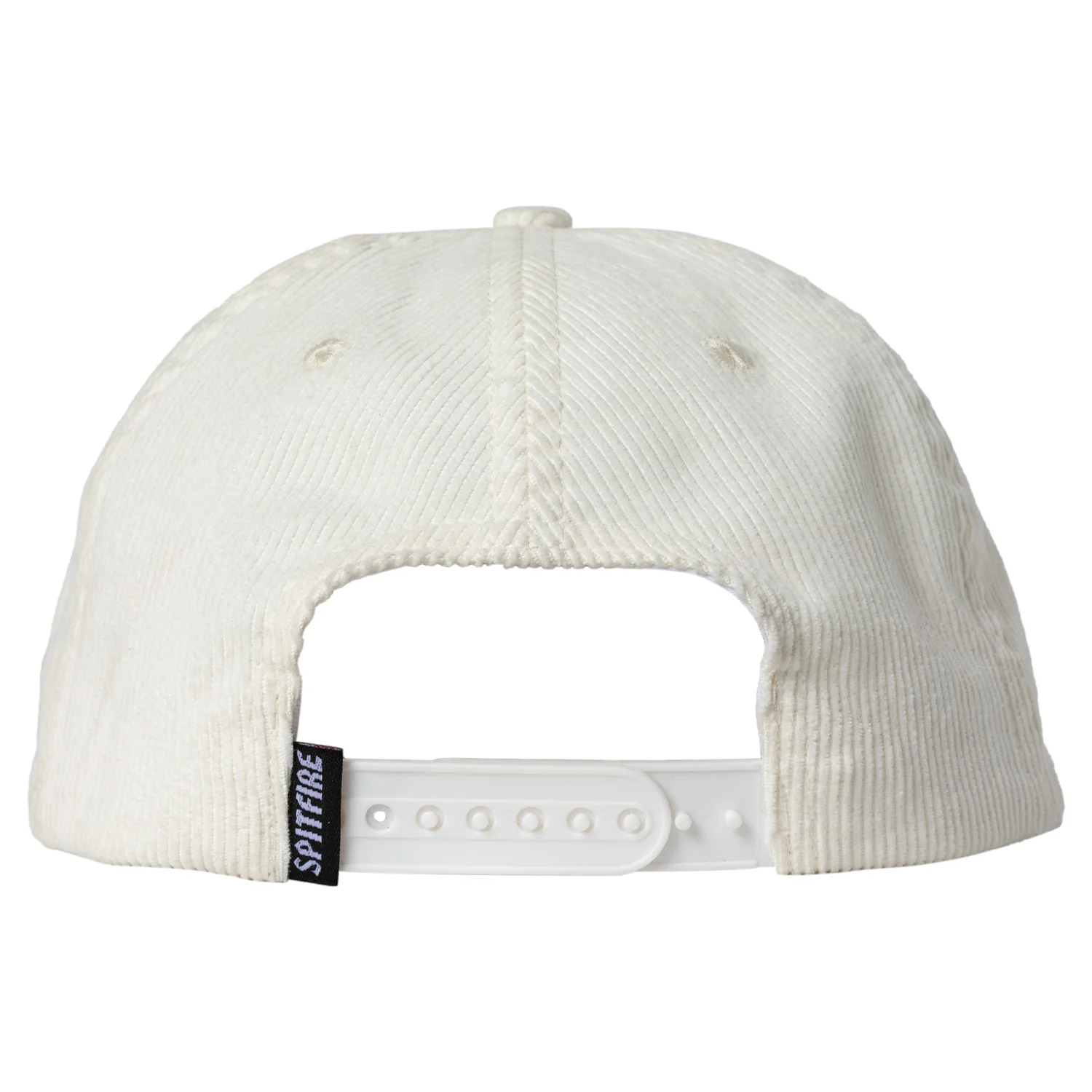 Spitfire Wheels Hat Team Bighead Script Snapback White - Image 2