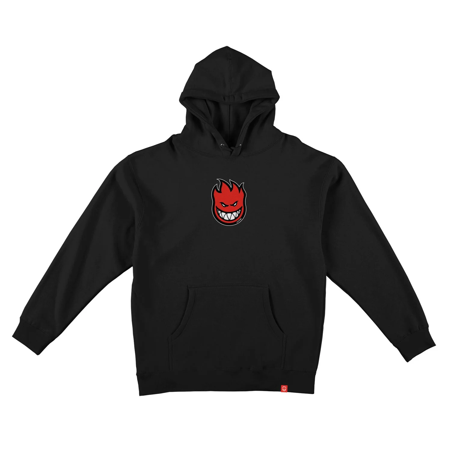 Spitfire Wheels Hoody Bighead Mid Fill Pullover Black/Red