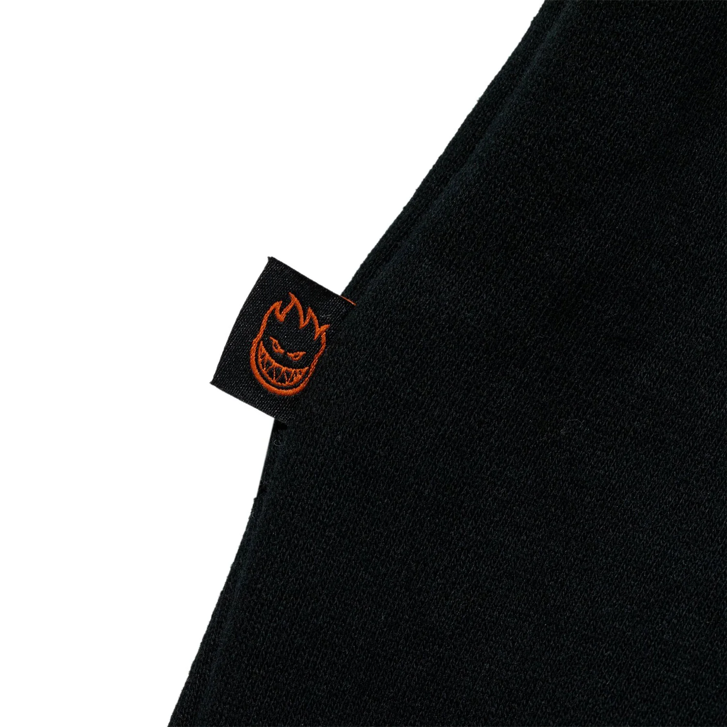 Spitfire Wheels Hoody Flames Script Zip Black - Image 4