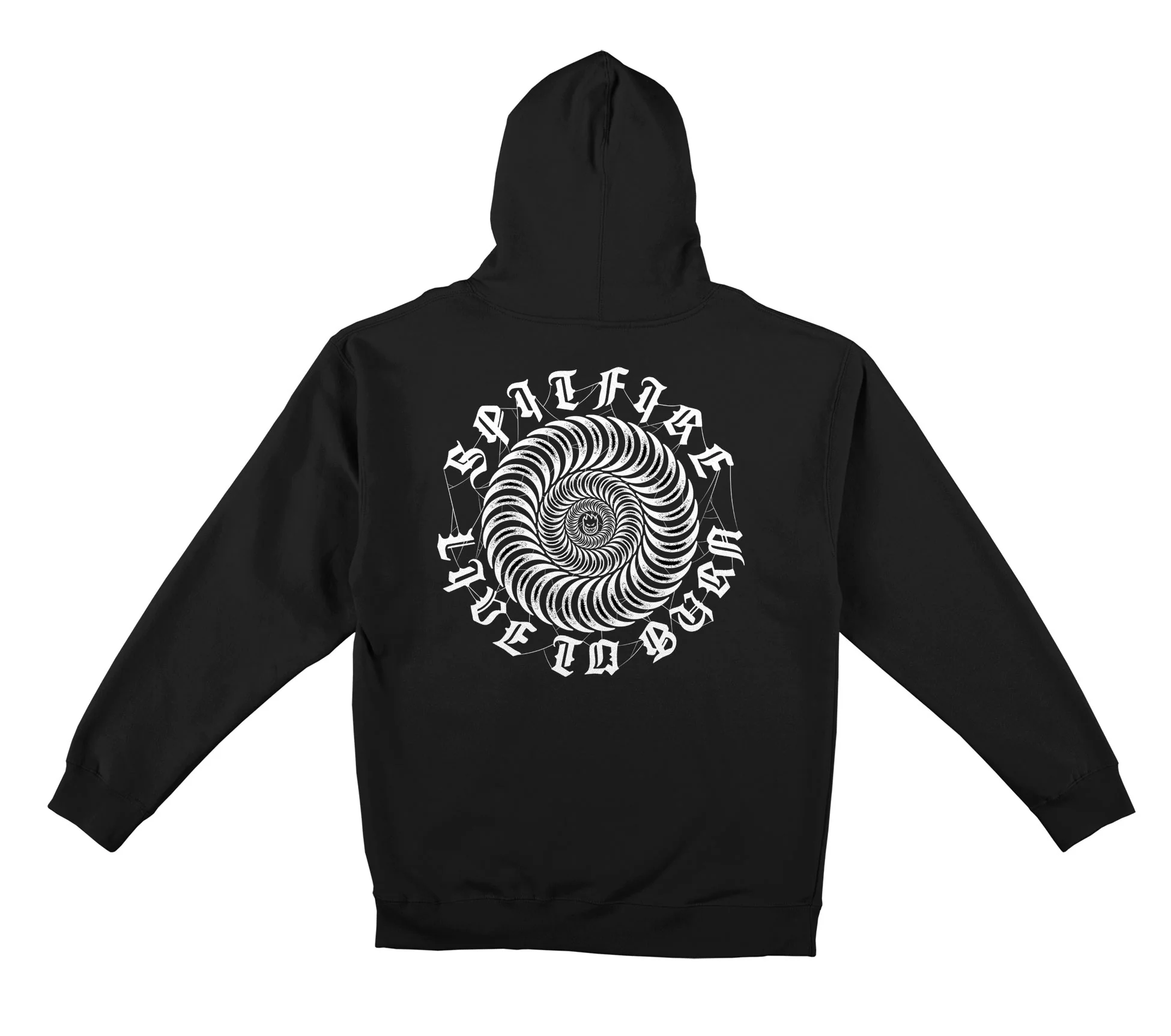 Spitfire Wheels Hoody Web Classic Black - Image 2