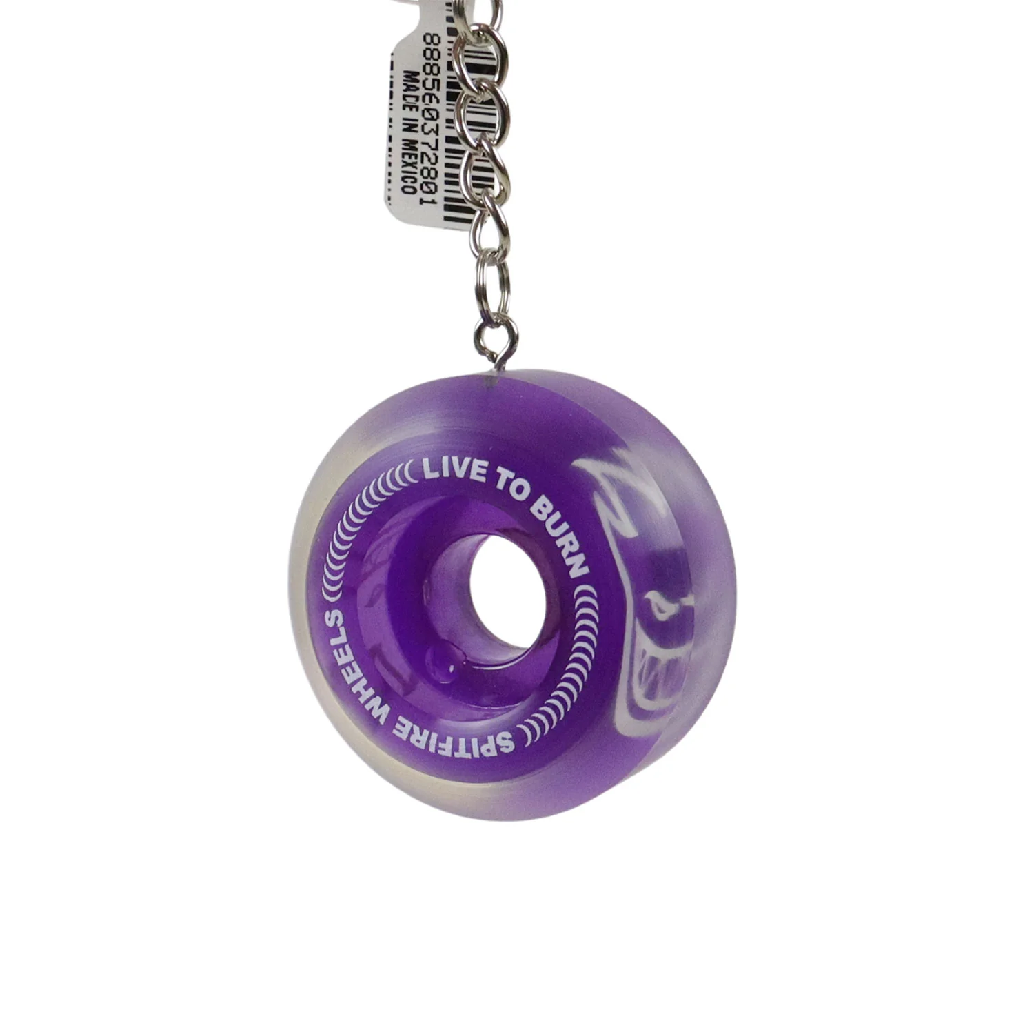 Spitfire Wheels Key Chain Sapphire Wheel Assorted Colors - 1 42mm Wheel - Image 6