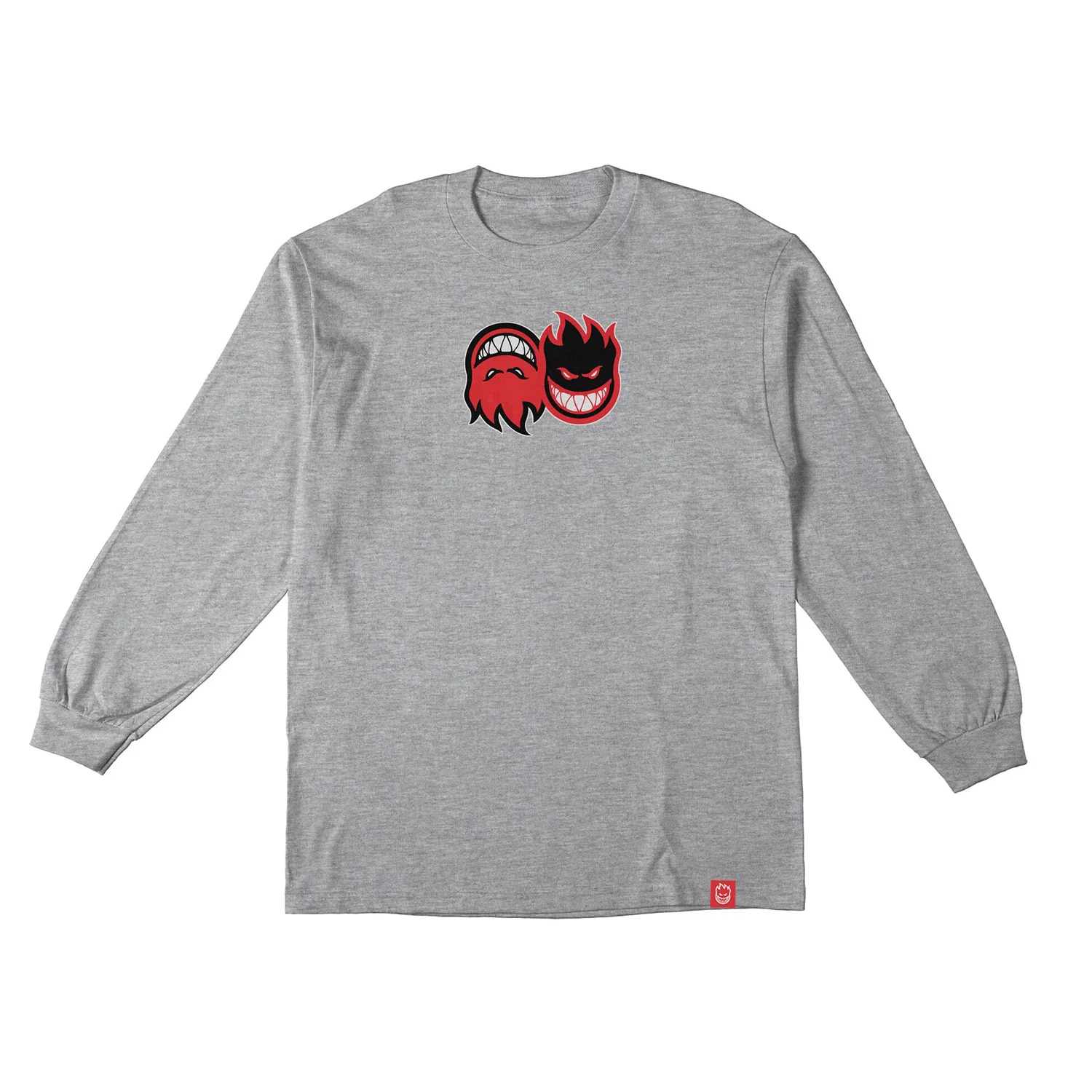 Spitfire Wheels Longsleeve Shirt Eternal Fill Sport Grey/Red/Black/White