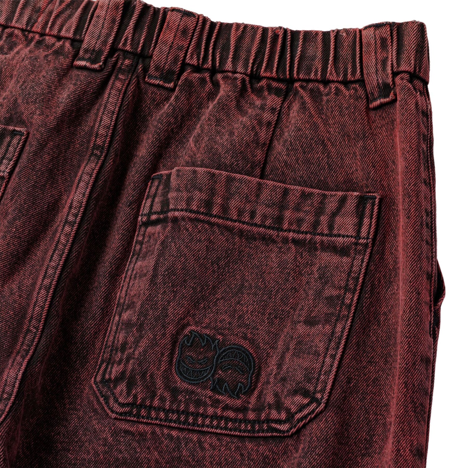 Spitfire Wheels Pants Eternal Denim Red Overdye Red - Image 4